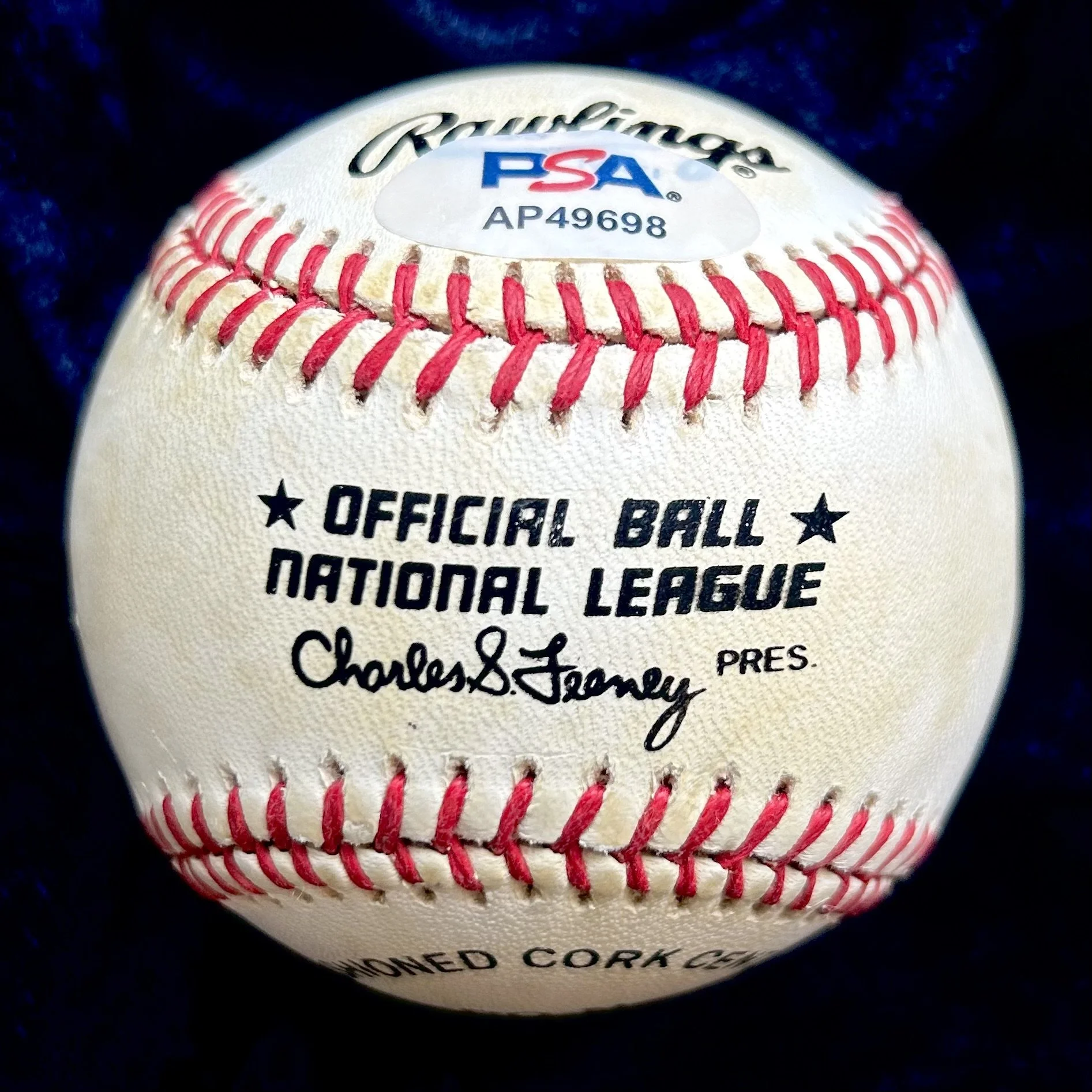 Ray Dandridge "Hall of Fame 1987" Signed Official National League Baseball. PSA