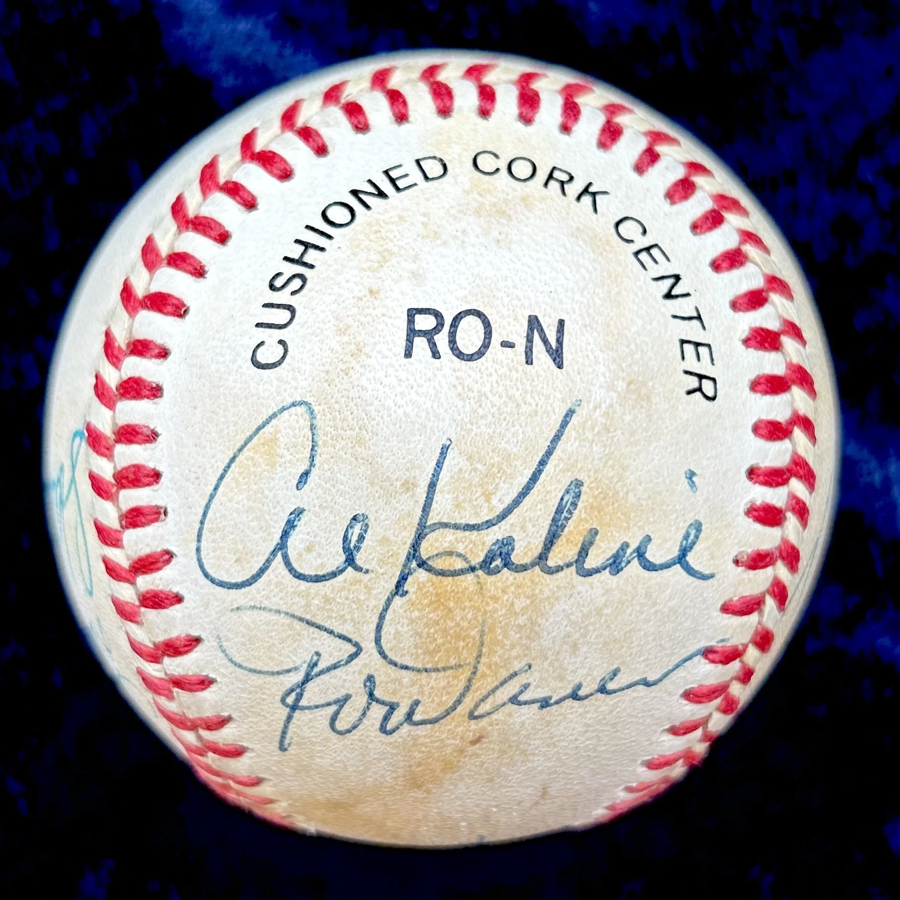 3000 Hit Club Signed (9) Official National League Baseball. Kaline, Brock, Aaron, Musial, Yastrzemski, Carew, Mays, Rose. PSA