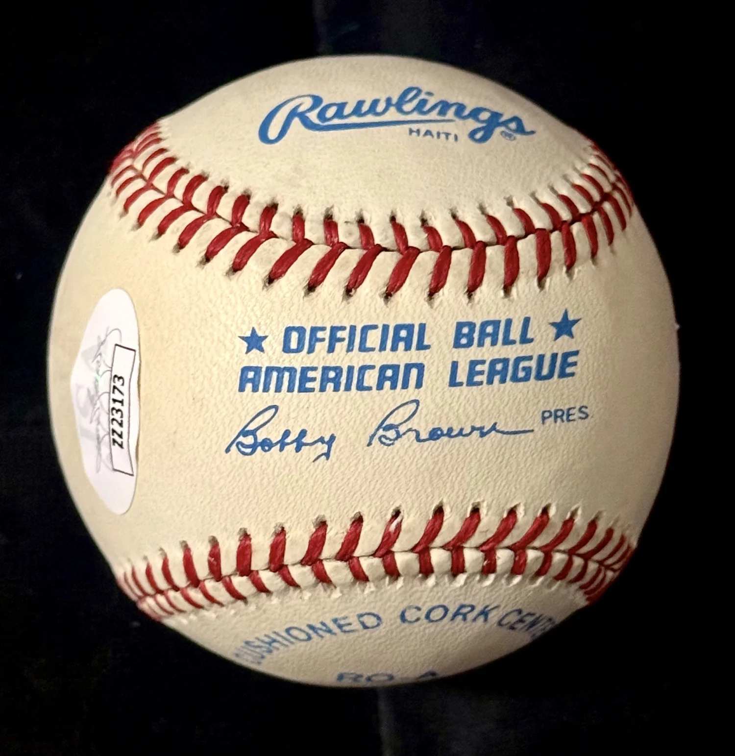 Ted Williams Signed Official American League Baseball. JSA — The