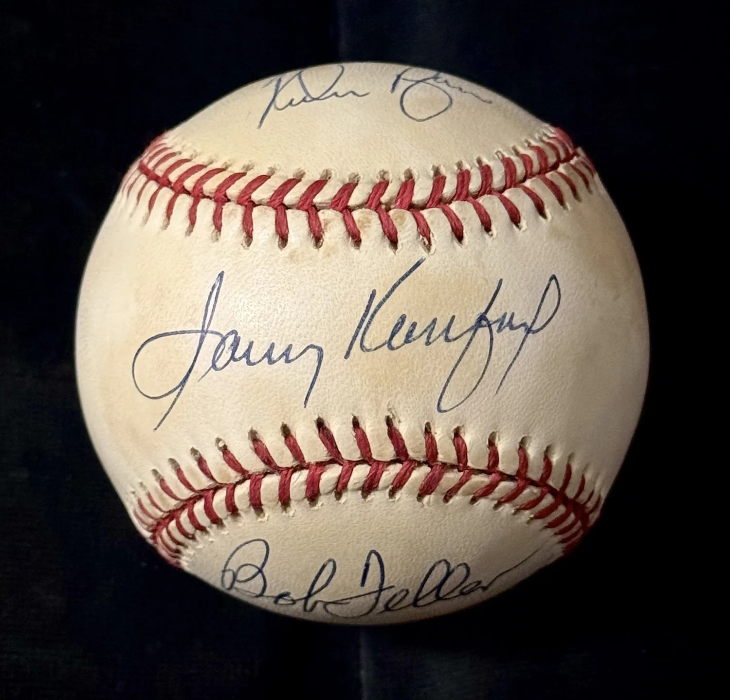No-Hit Kings Sandy Koufax, Nolan Ryan, Bob Feller Signed