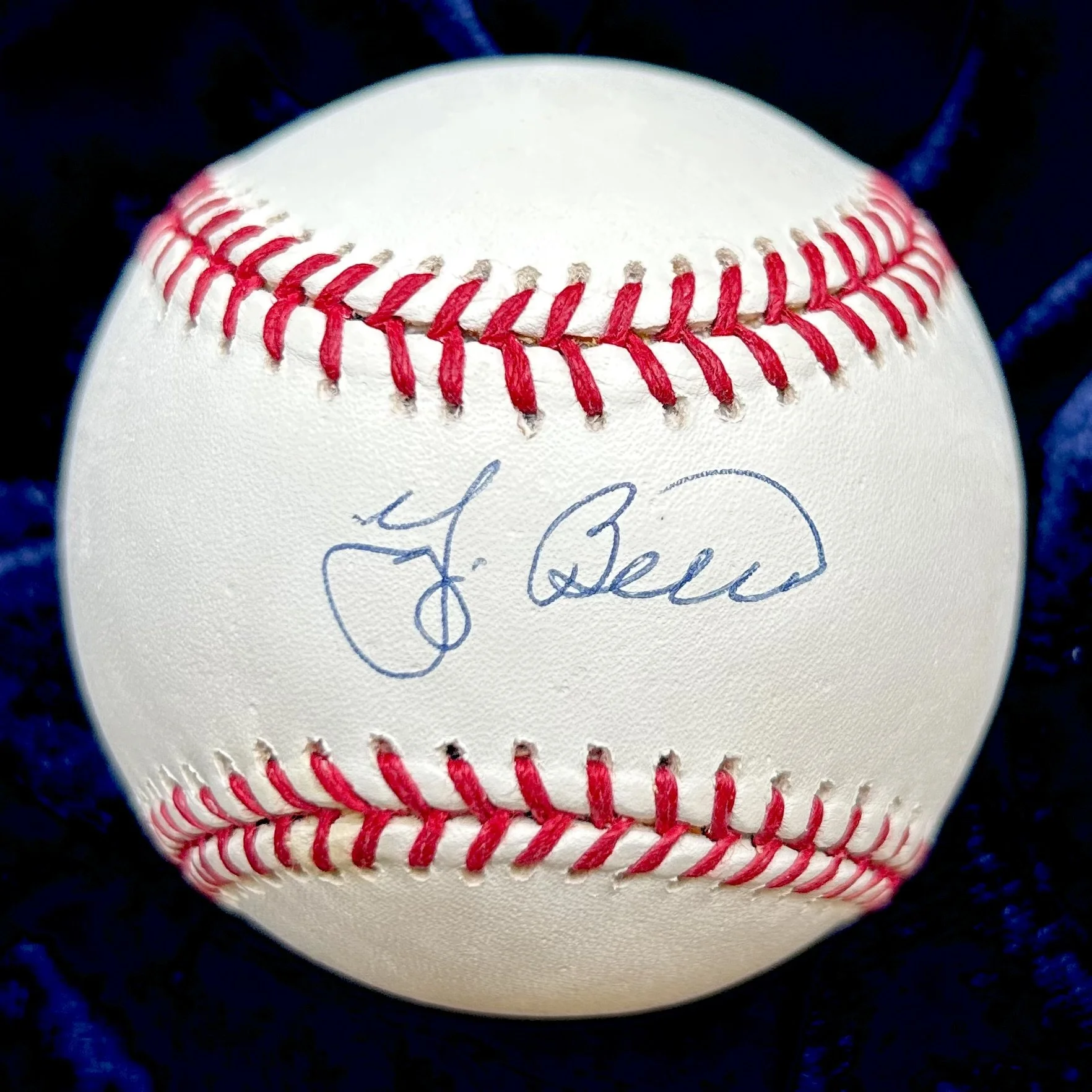 Yogi Berra Signed Official American League Baseball. Steiner