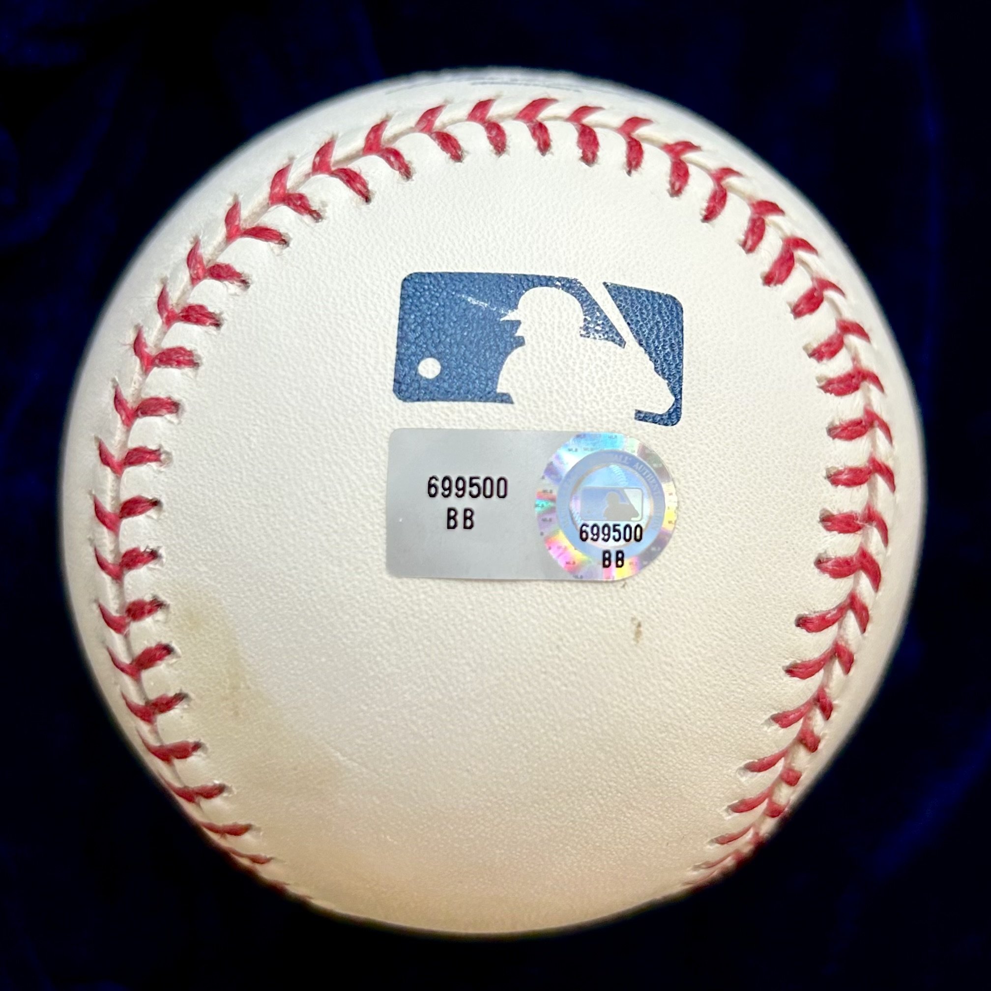 Derek Jeter Signed Official Major League Baseball. Authenticated by Steiner and MLB.