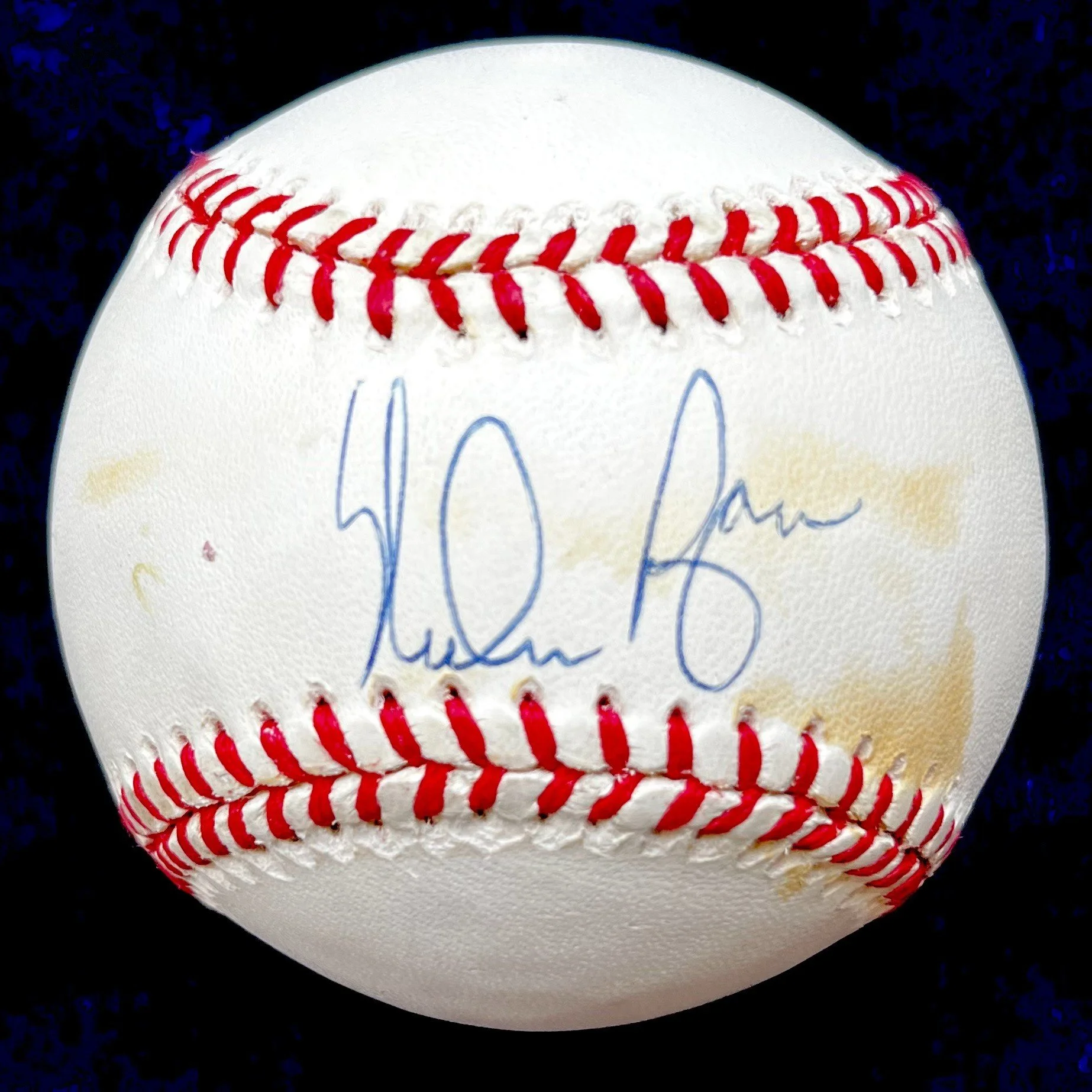 Nolan Ryan Signed Official American League Baseball. PSA
