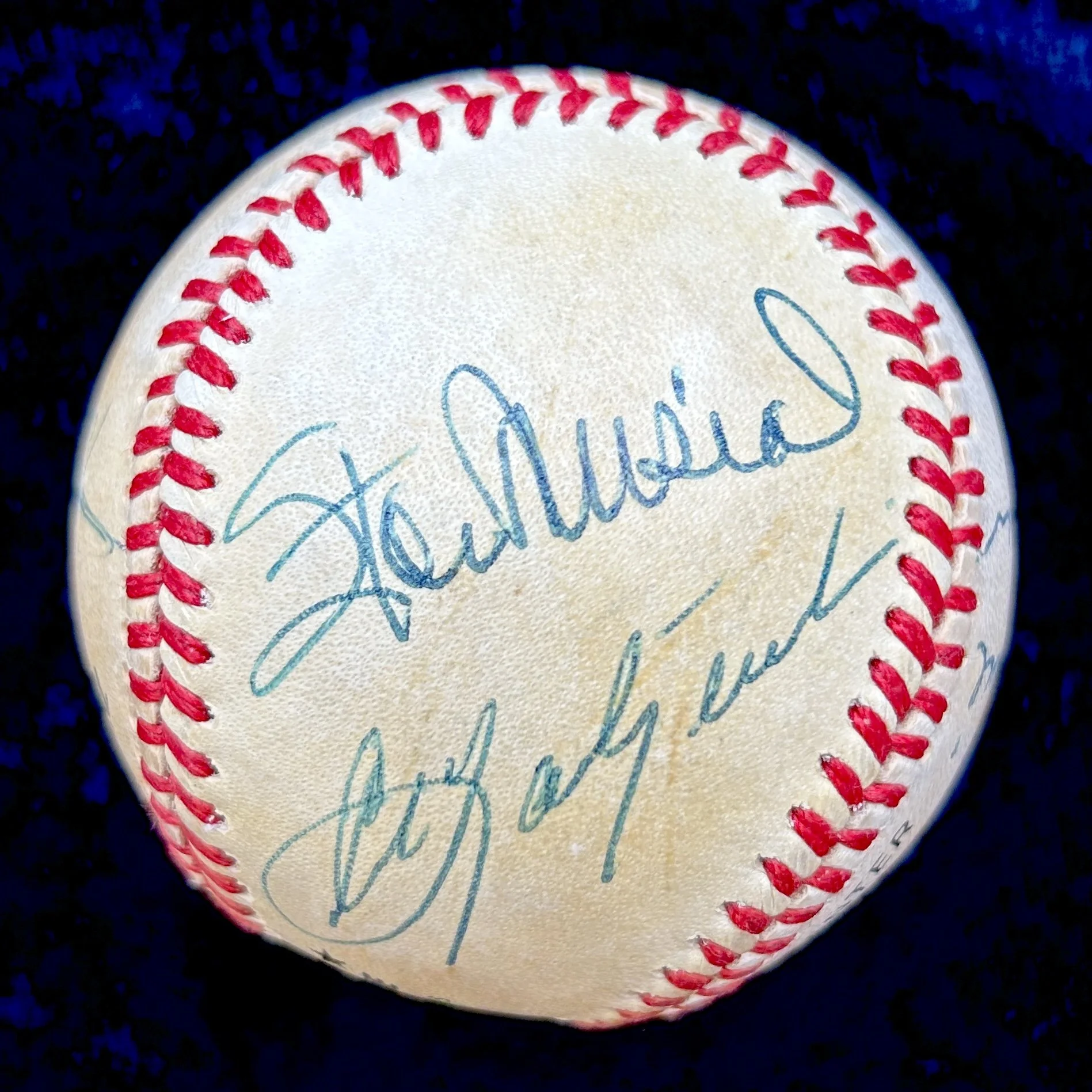 3000 Hit Club Signed (9) Official National League Baseball. Kaline, Brock, Aaron, Musial, Yastrzemski, Carew, Mays, Rose. PSA