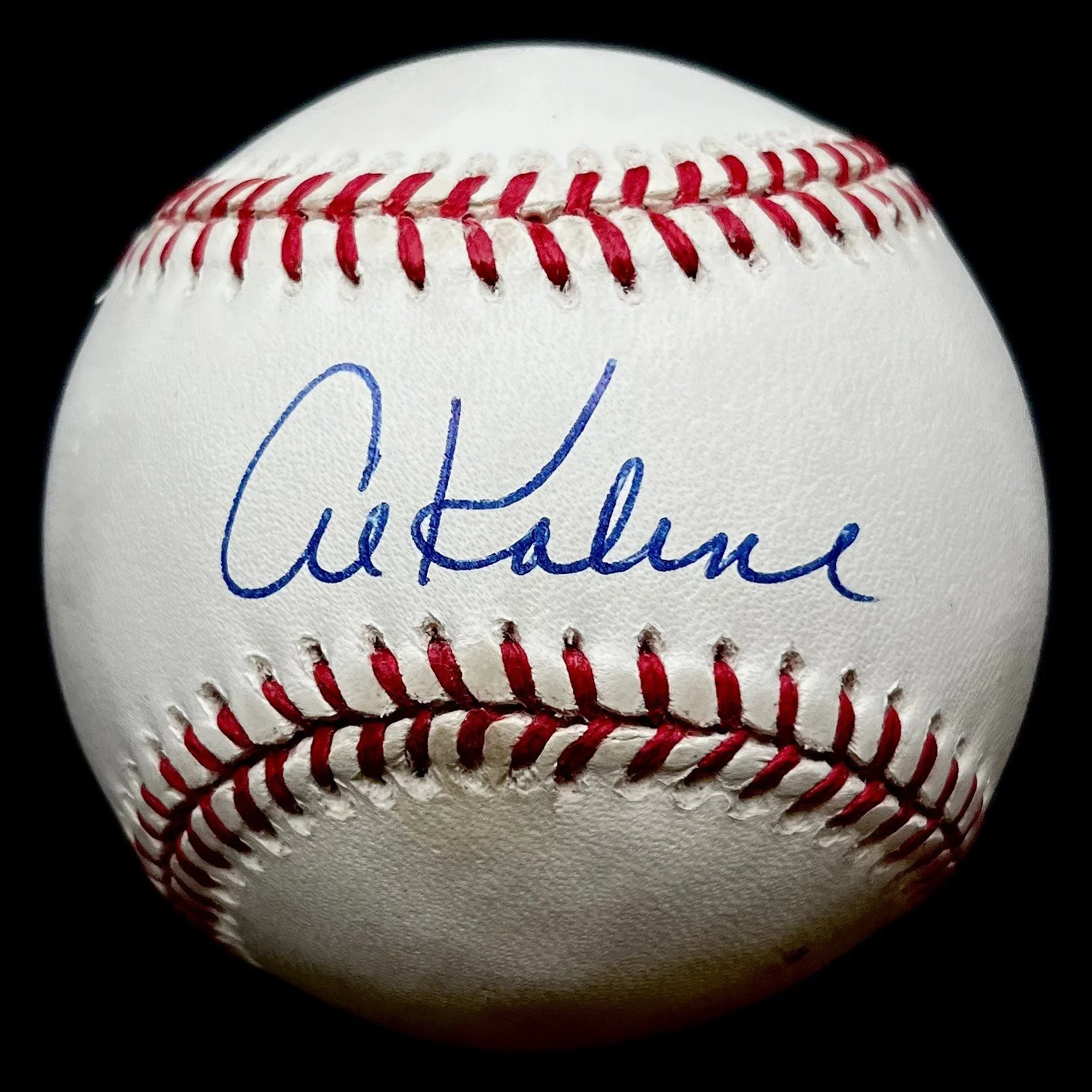 Al Kaline  Signed Official American League Baseball. PSA