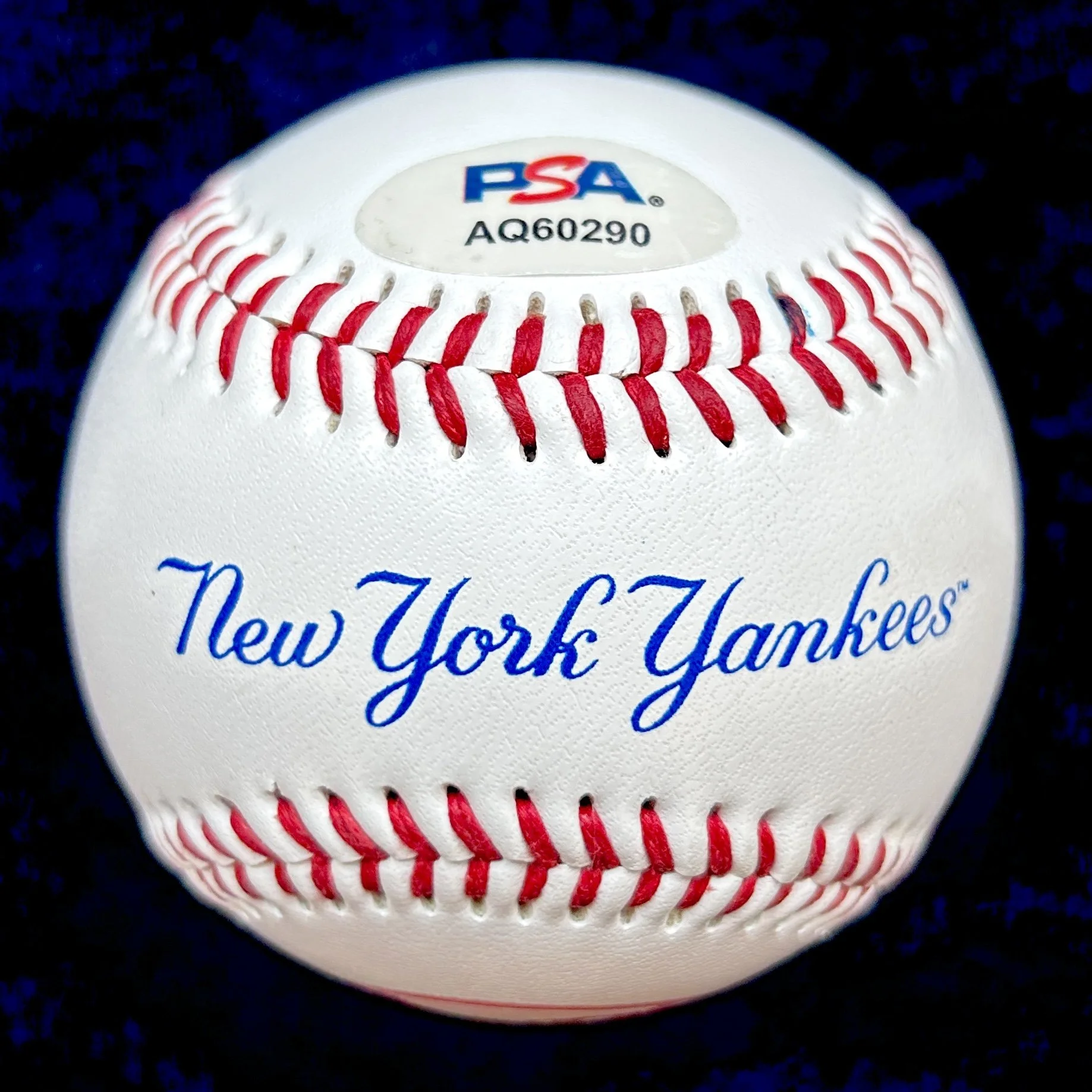 Derek Jeter Signed Official Yankees Baseball. PSA