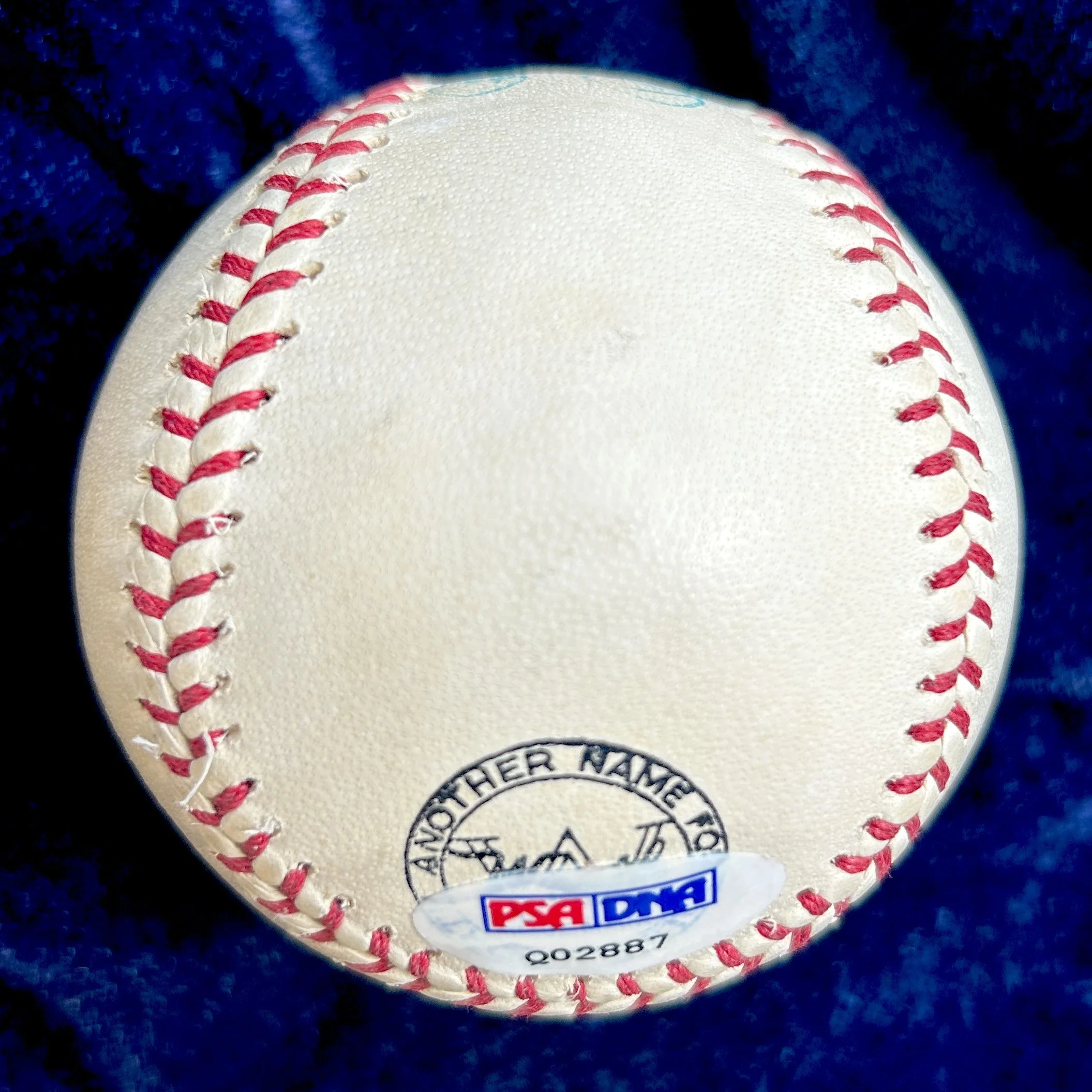 Mickey Mantle "Best Wishes" Signed Vintage Babe Ruth League Baseball. PSA