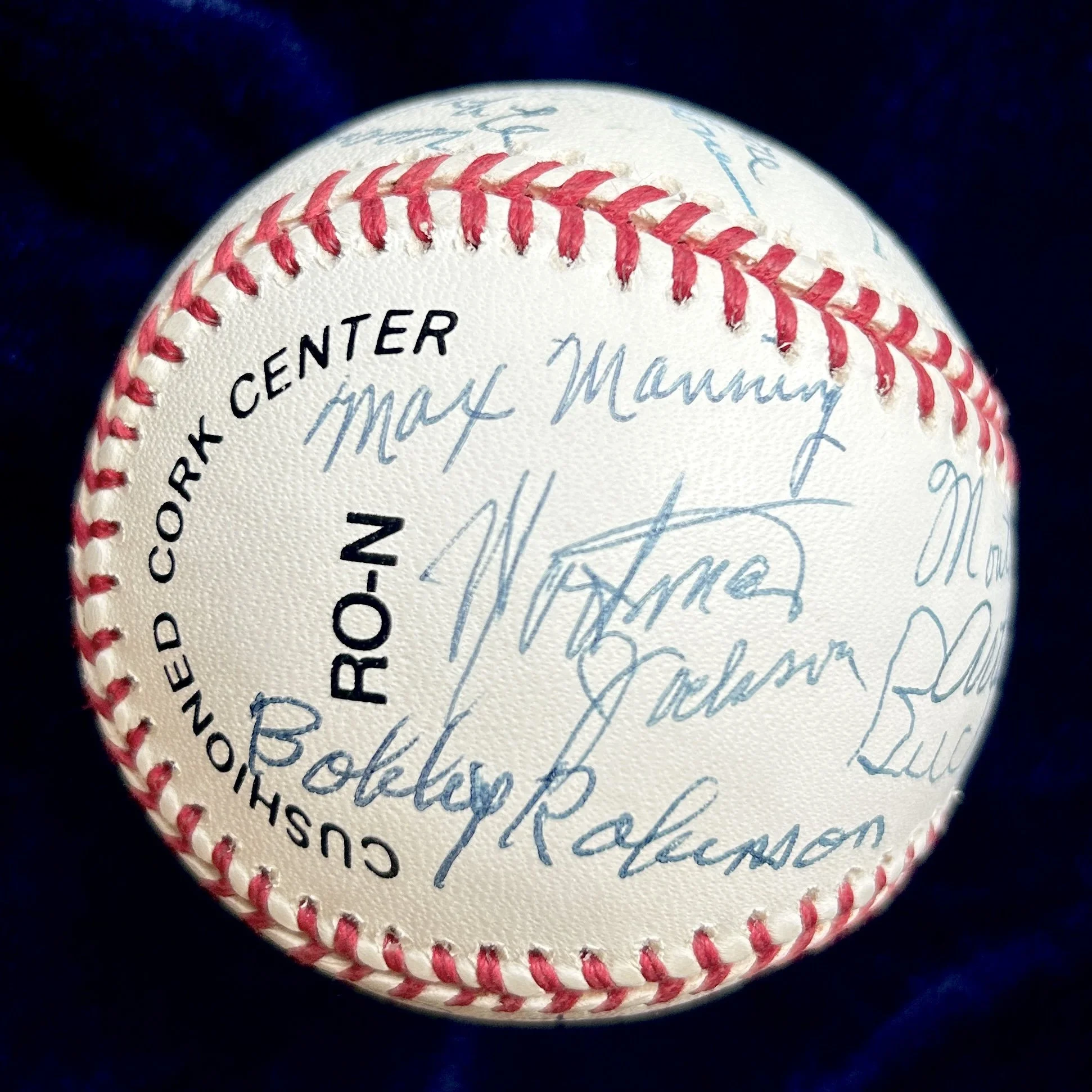 Negro League Stars Multi-Signed (22) Official National League Baseball. Leonard, Irvin, Jenkins. PSA