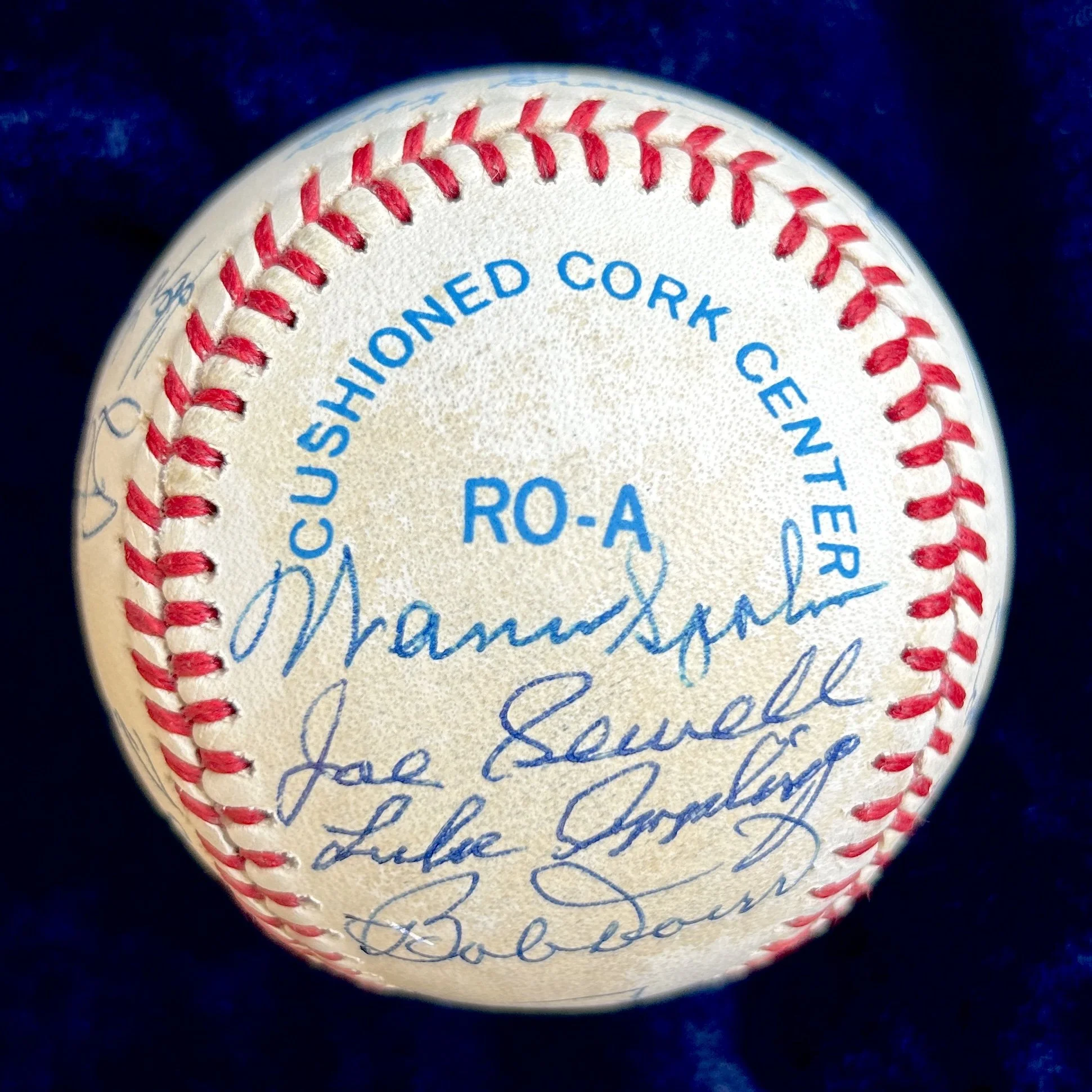Hall of Famers Multi-Signed (18) Official American League Baseball. Koufax, Musial, Snider, Killebrew, Seaver, Mize. PSA