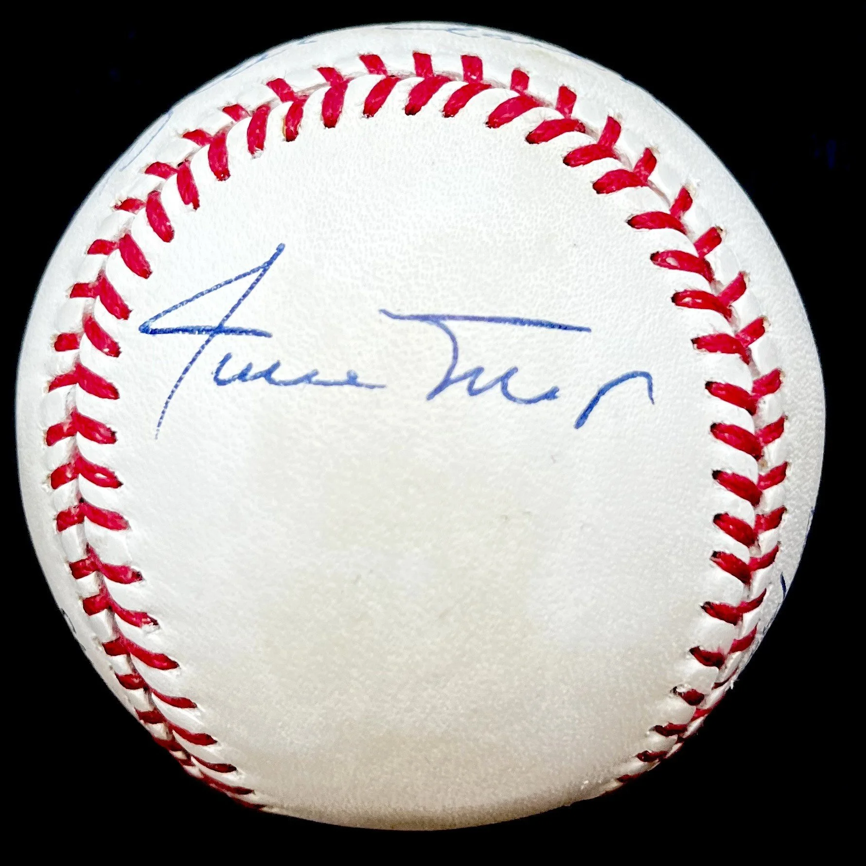 3500 Club Multi Signed National League Baseball. Hank Aaron, Willie Mays, Eddie Murray "266/350". PSA.jpg