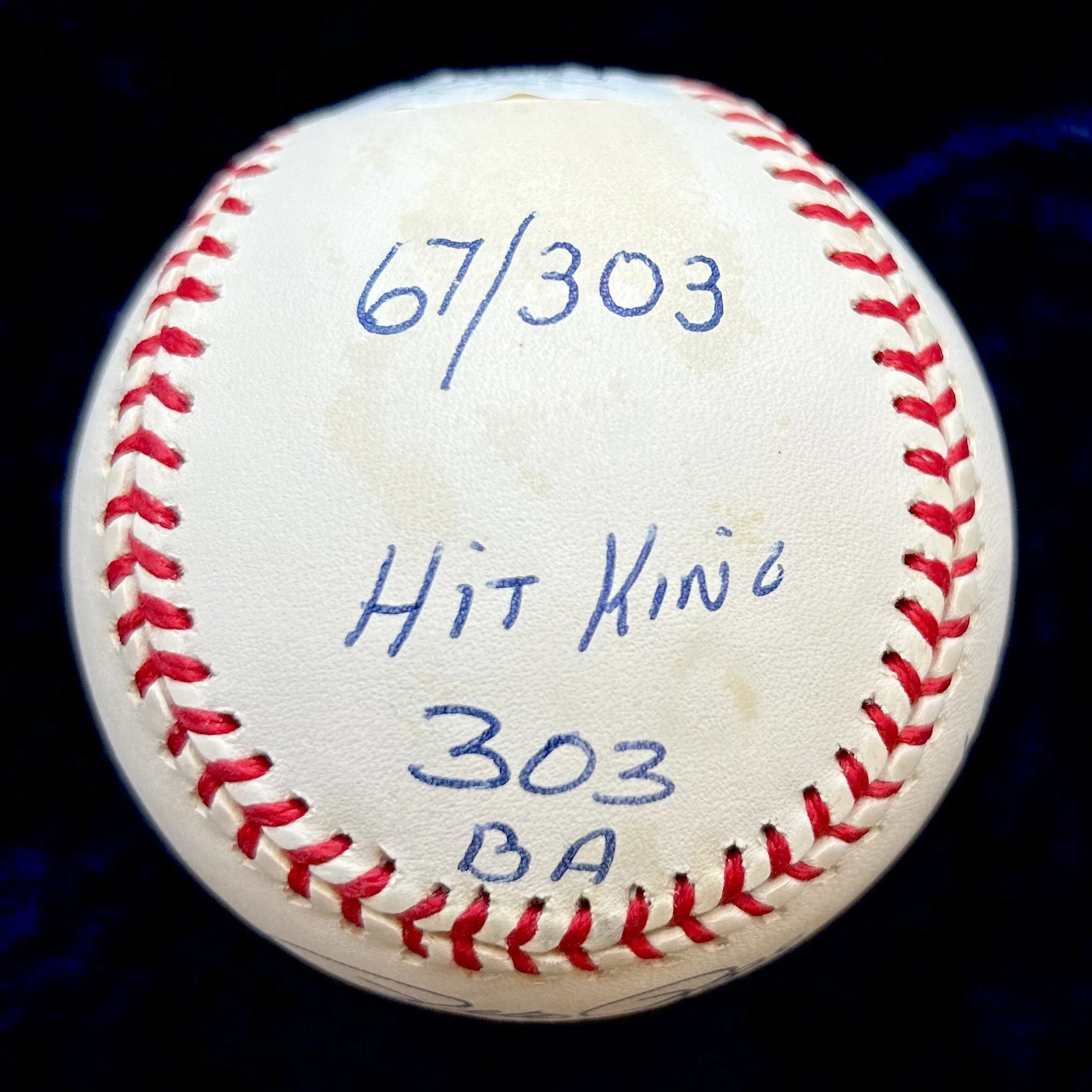 Pete Rose "#4256" “Charlie Hustle” Signed Official National League Stat Baseball. JSA
