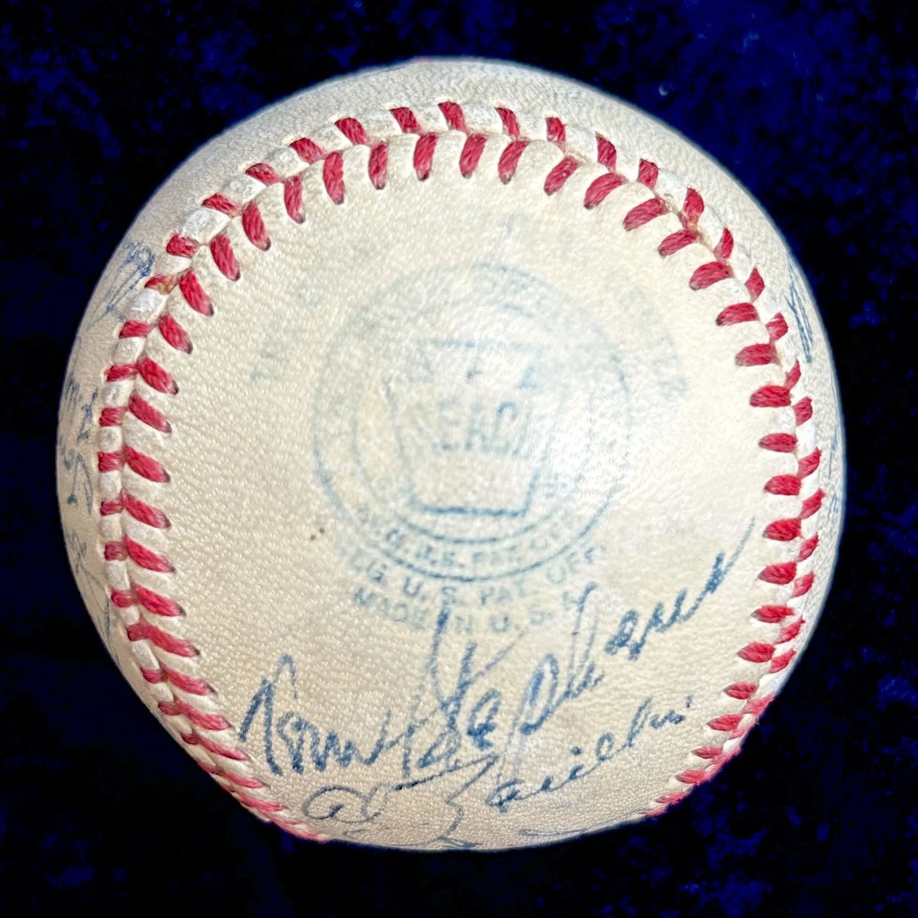 1950 Boston Red Sox Team Signed (23) Official American League Baseball. Ted Williams, Bobby Doerr. PSA