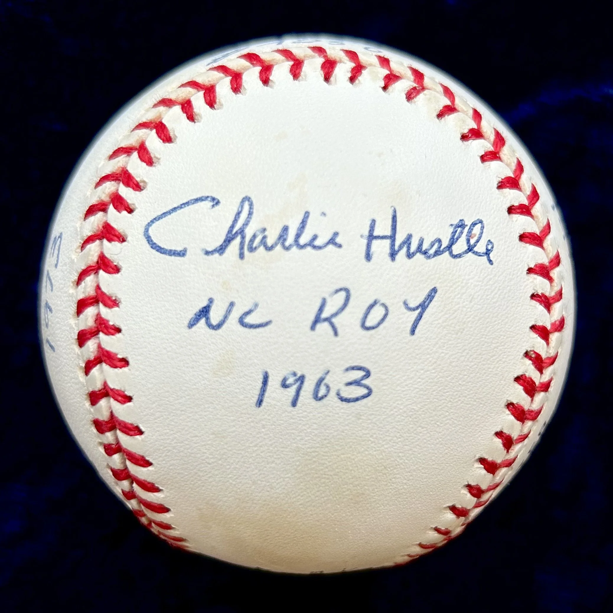 Pete Rose "#4256" “Charlie Hustle” Signed Official National League Stat Baseball. JSA