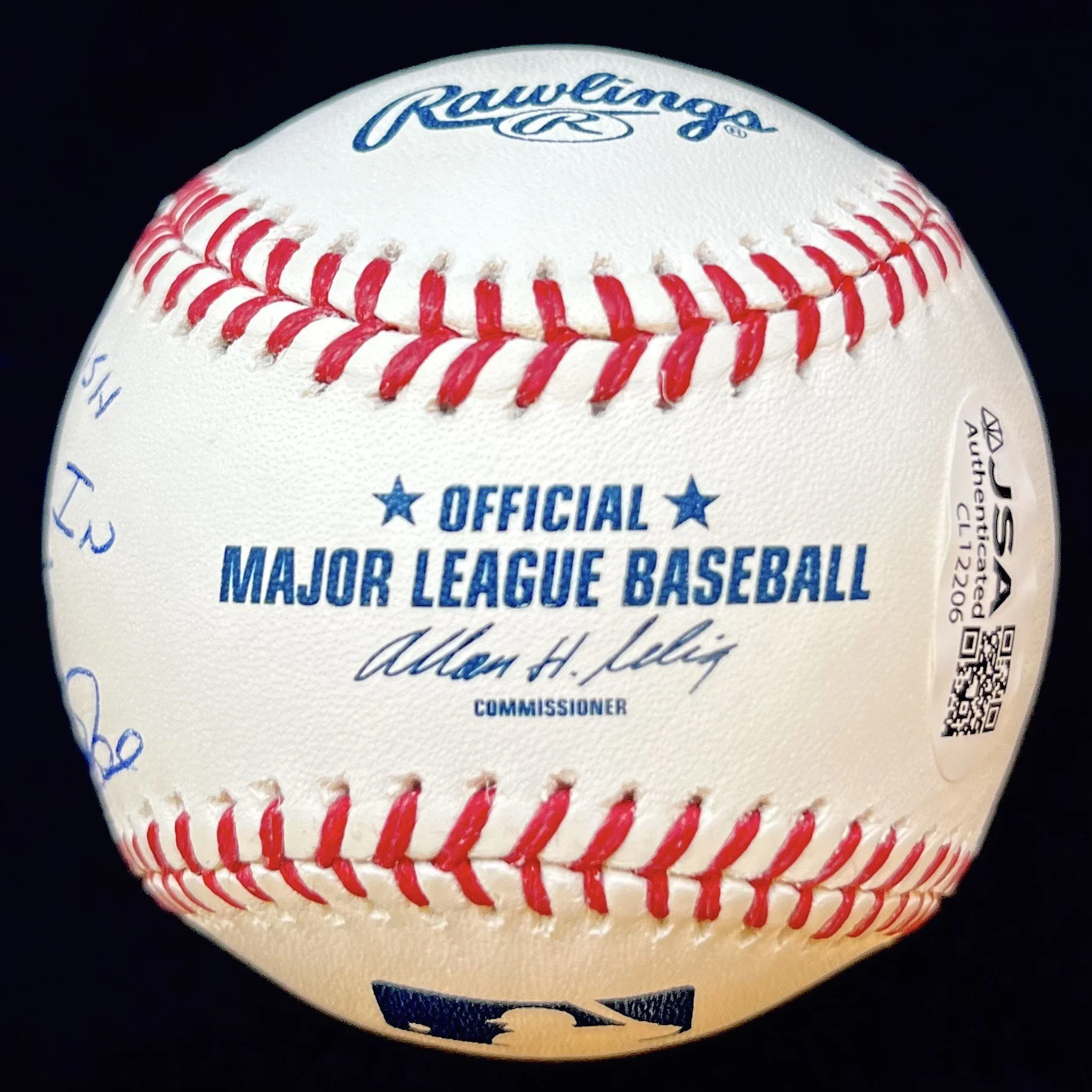 Pete Rose “I Wish I Was In the HOF” Signed Official Major League Baseball. JSA