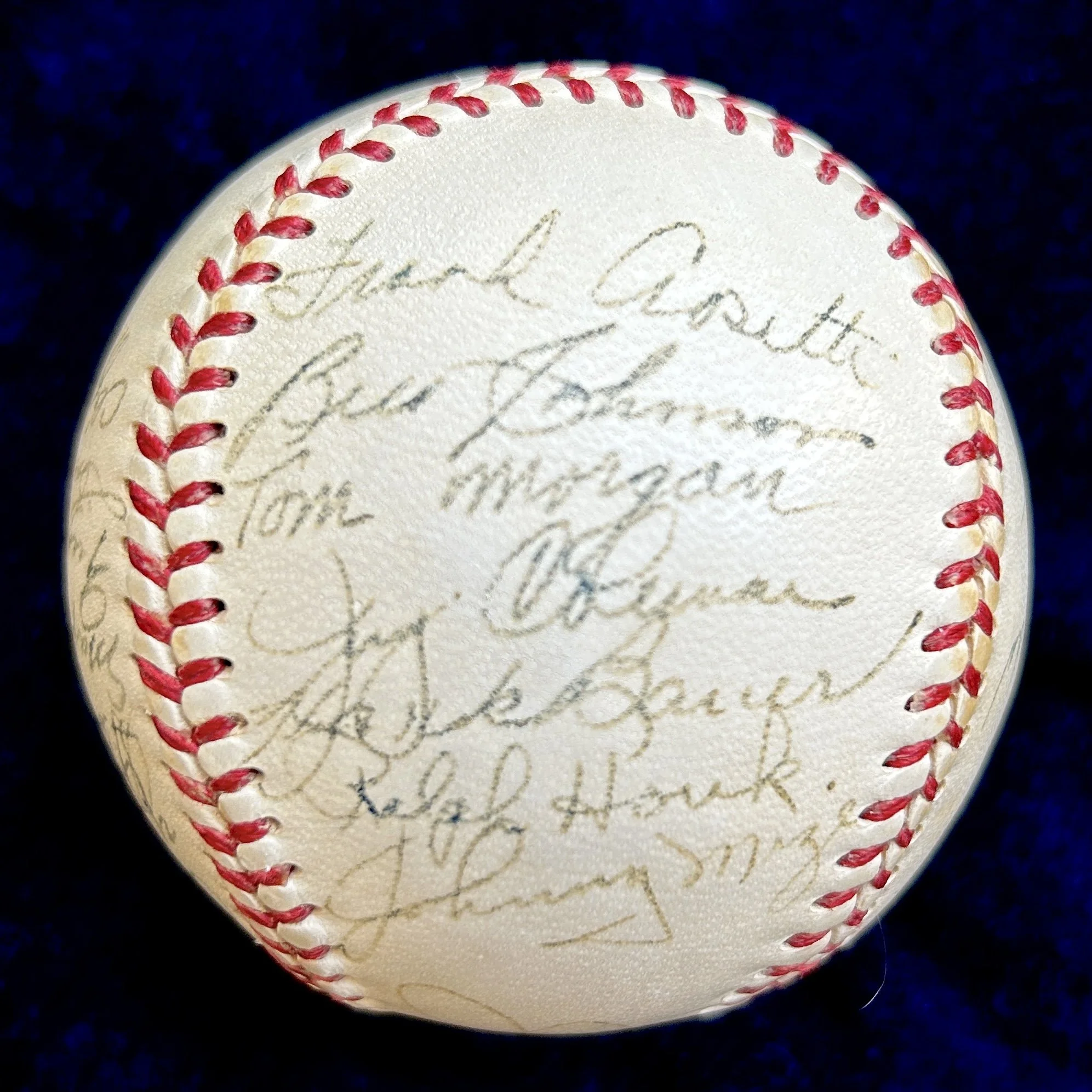 1951 New York Yankees World Series Champion Team Signed (24) Baseball. DiMaggio, Mize, Berra. JSA