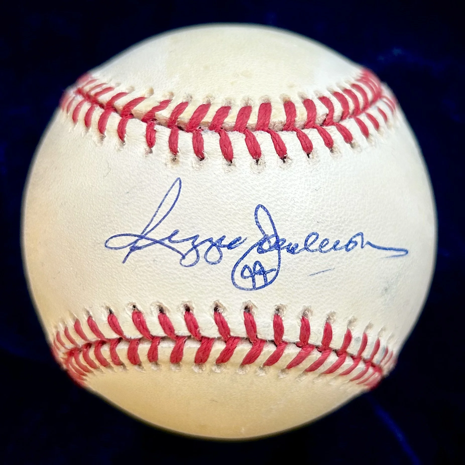 DRAFT Reggie Jackson Signed Official American League Baseball. Upper Deck Authenticated