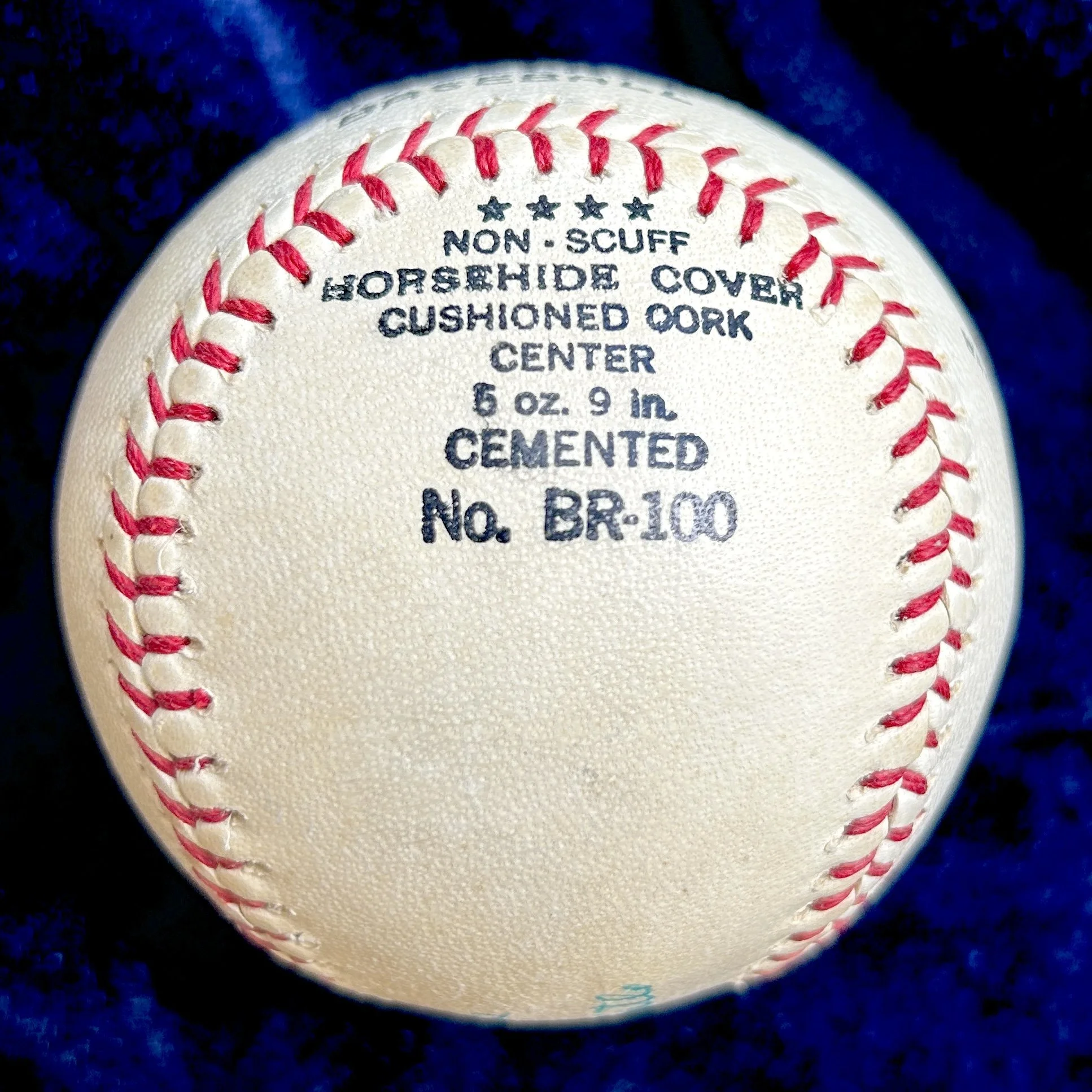 Mickey Mantle "Best Wishes" Signed Vintage Babe Ruth League Baseball. PSA