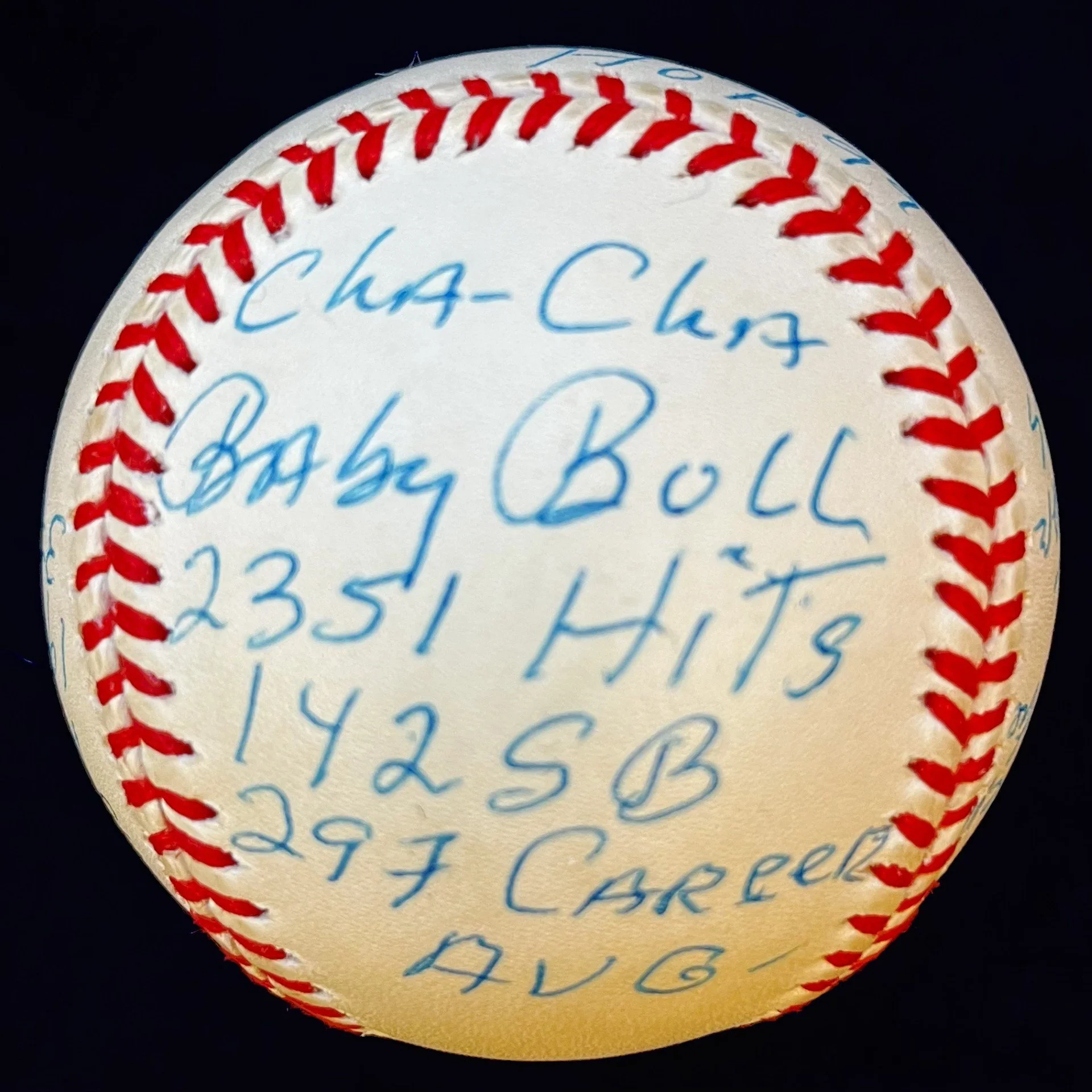 Orlando Cepeda Signed "HOF 99" 16 Stat Inscription Official National League Baseball. Steiner