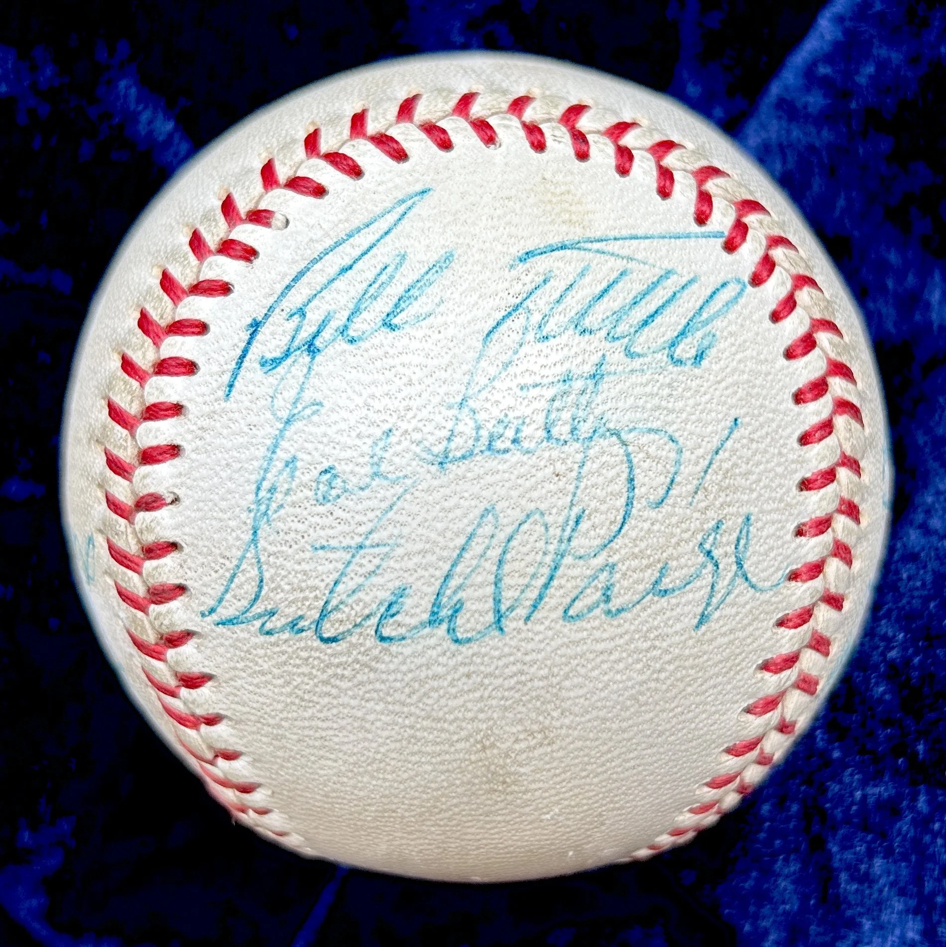 Baseball Greats Multi-Signed (11) National Baseball Congress Official NBC-O Baseball. Satchel Paige, Whitey Herzog. PSA