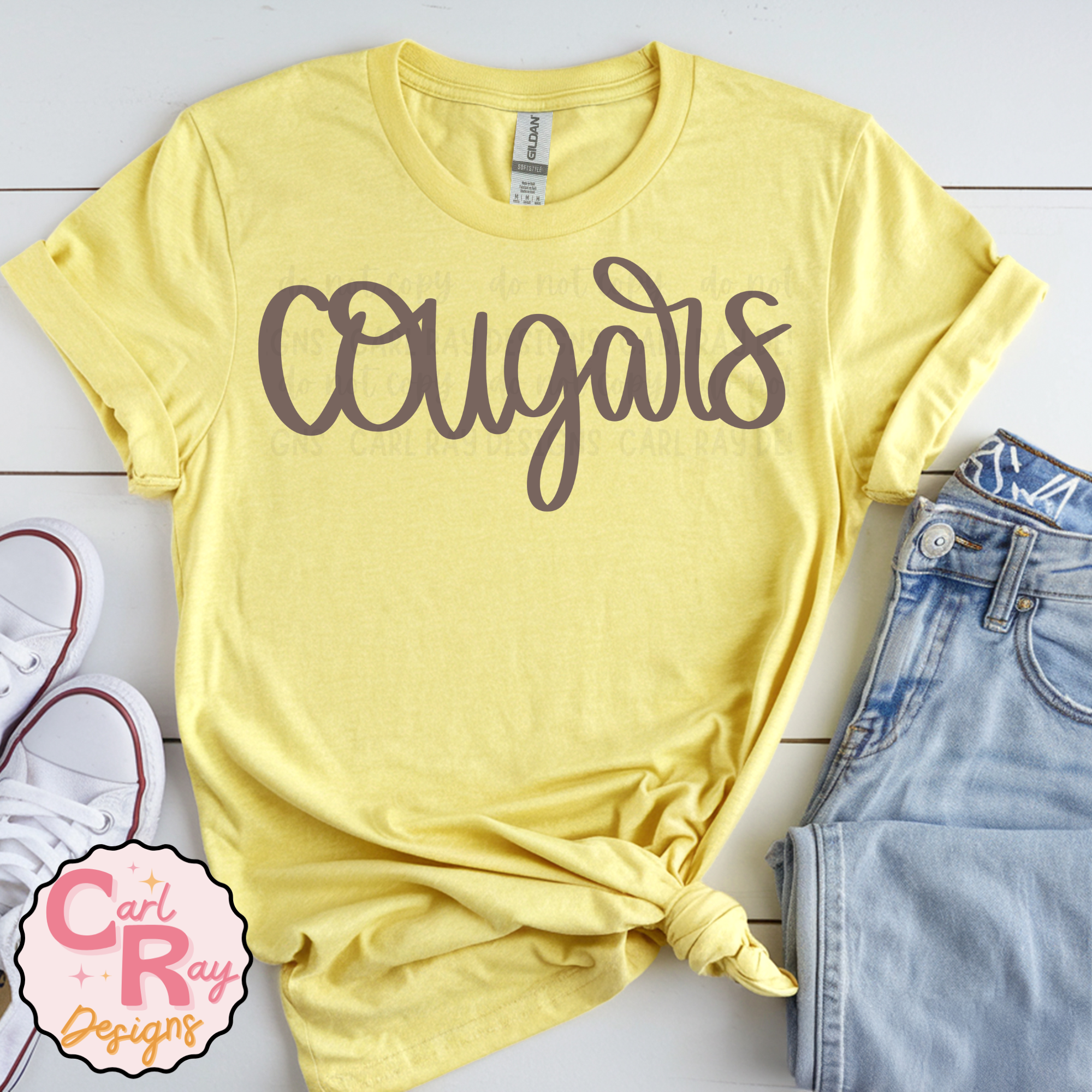 Cougars- handwritten