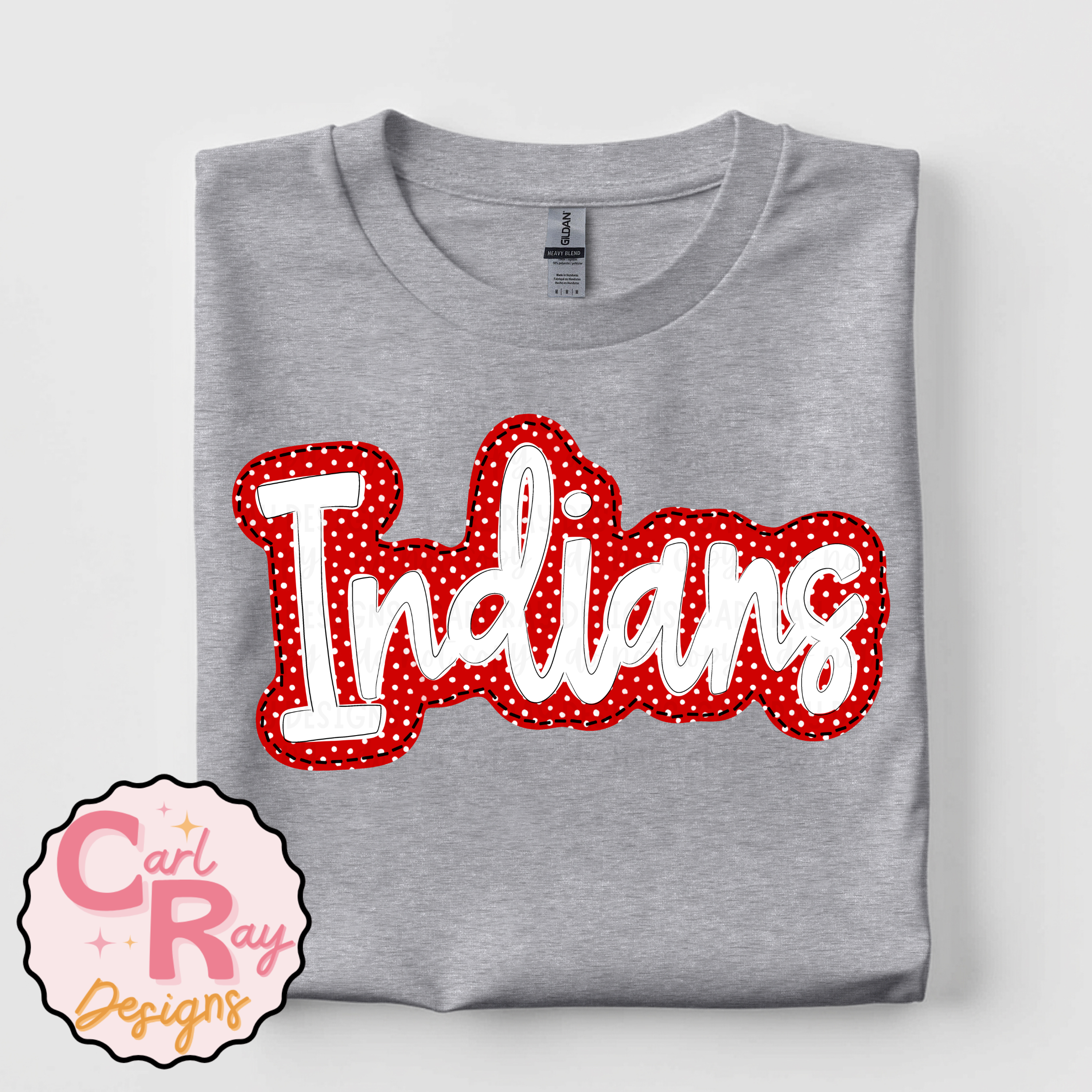 Indians Polka Dot
