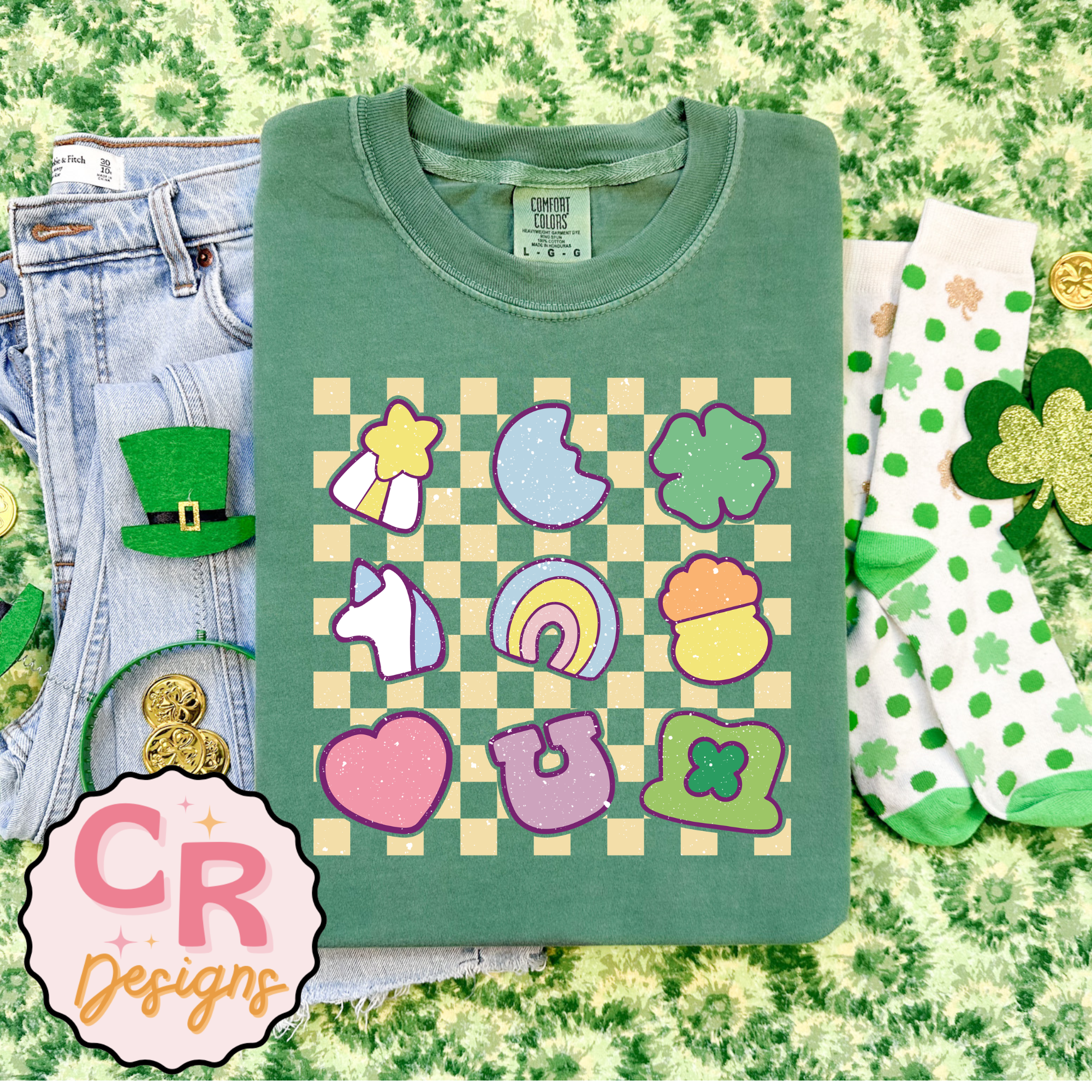 Lucky Charms Checkered