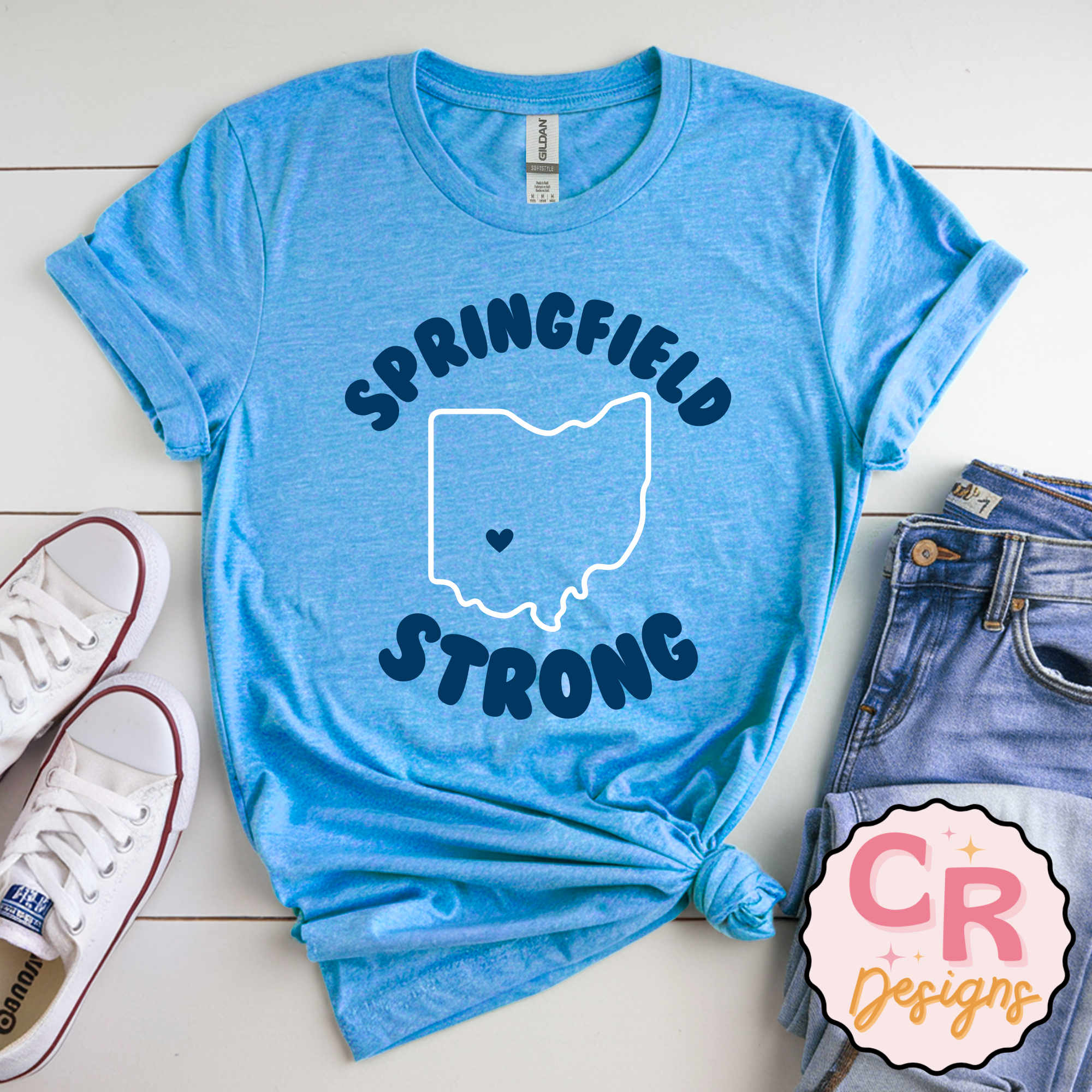 Springfield Strong- Ohio Outline