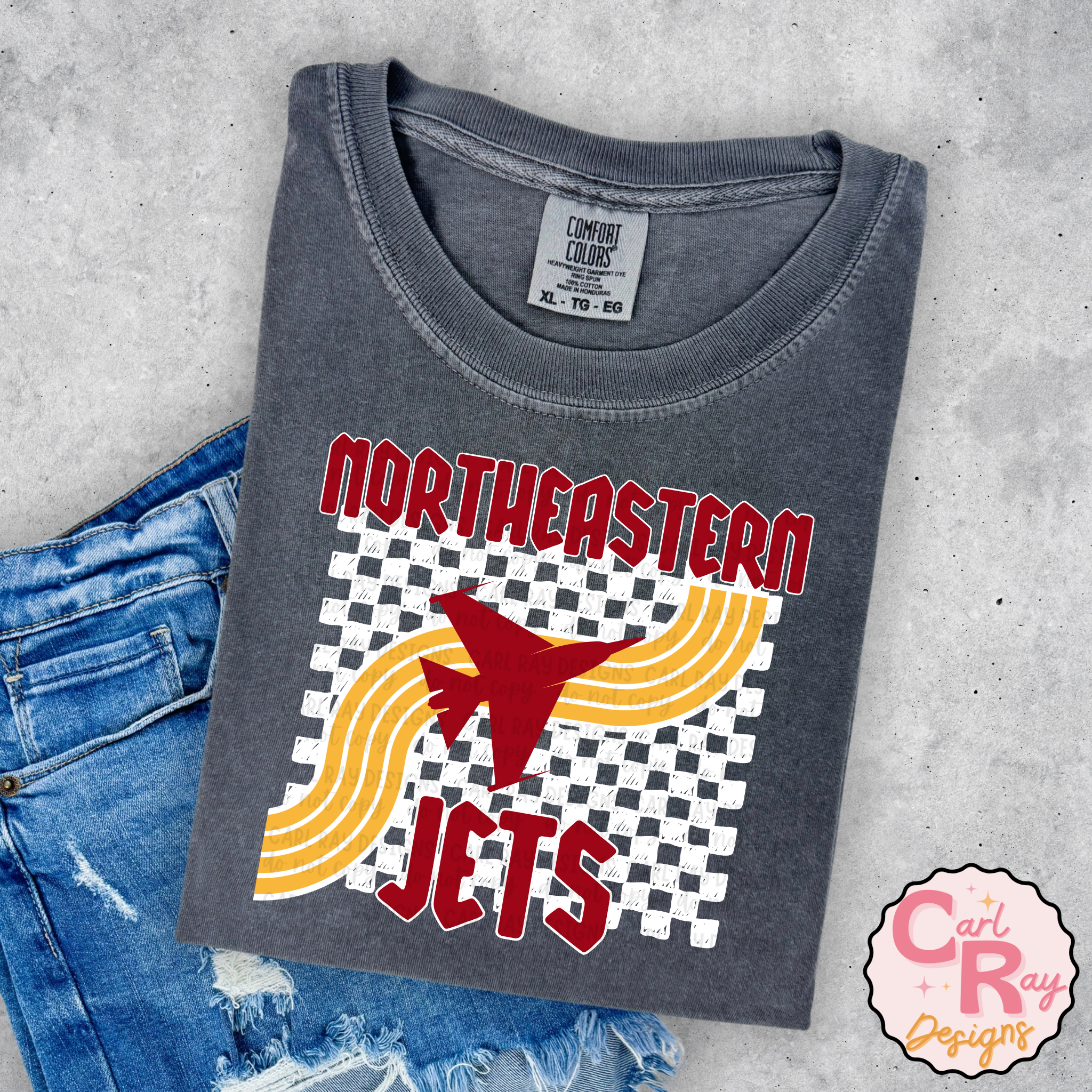 Northeastern Jets Retro