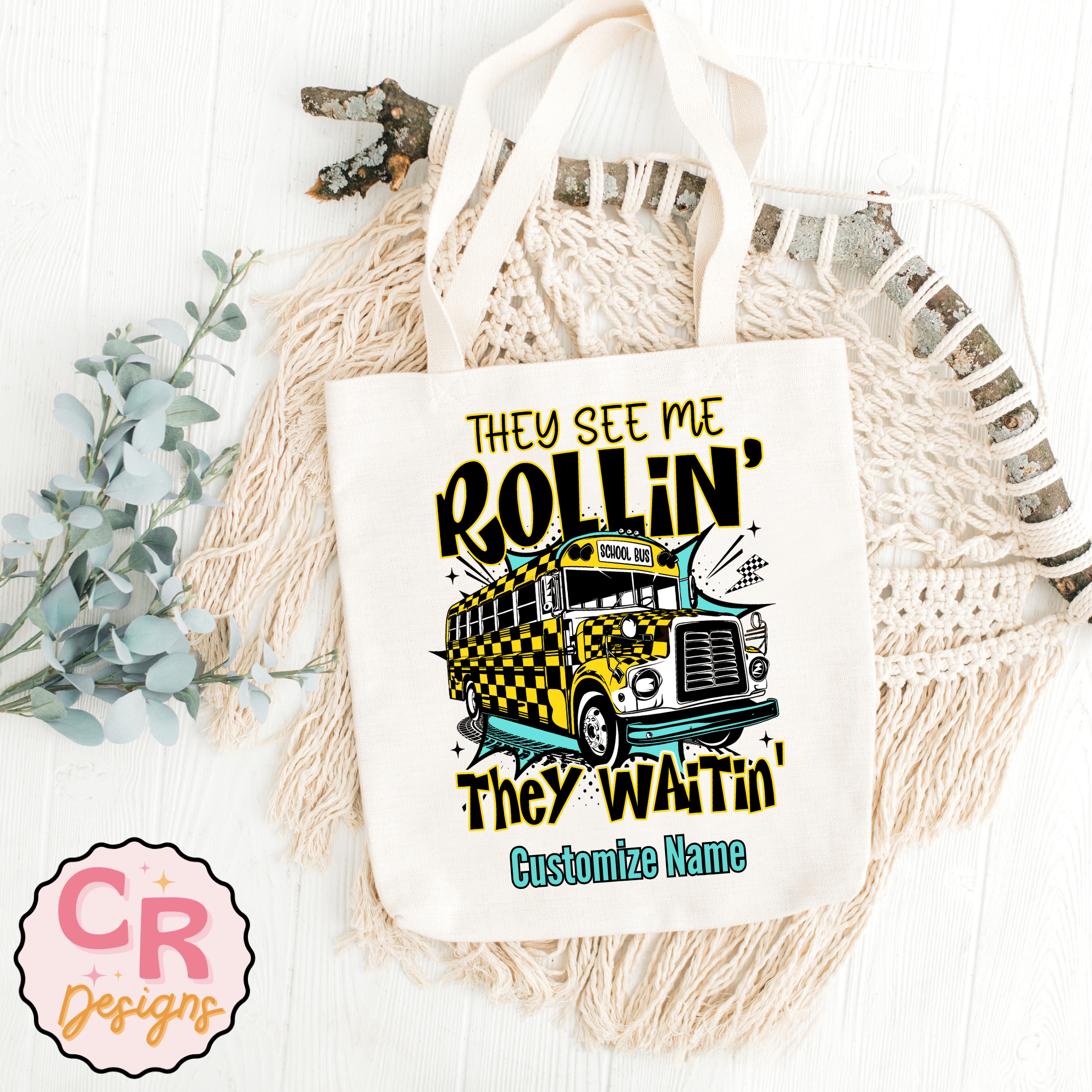 They See Me Rollin' Bag (custom)
