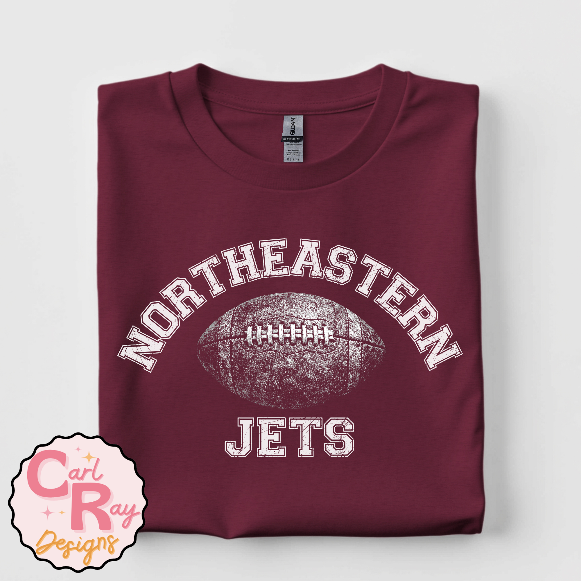 Jets Distressed Football