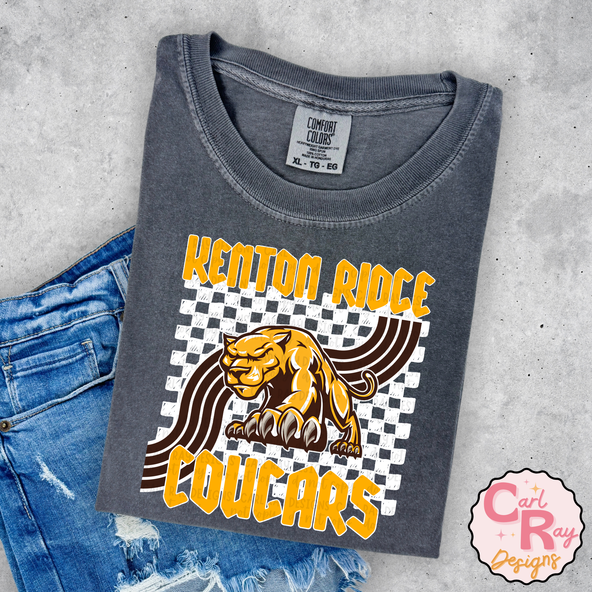 Kenton Ridge Cougars Retro