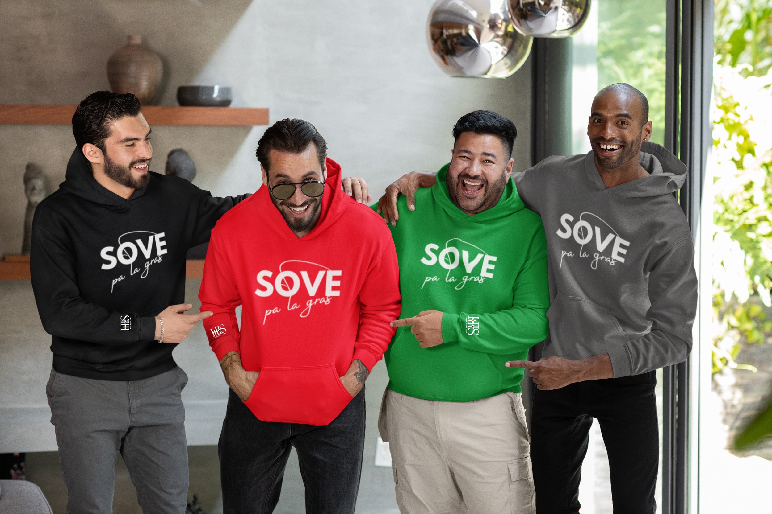 "SOVE" Men Hoodies