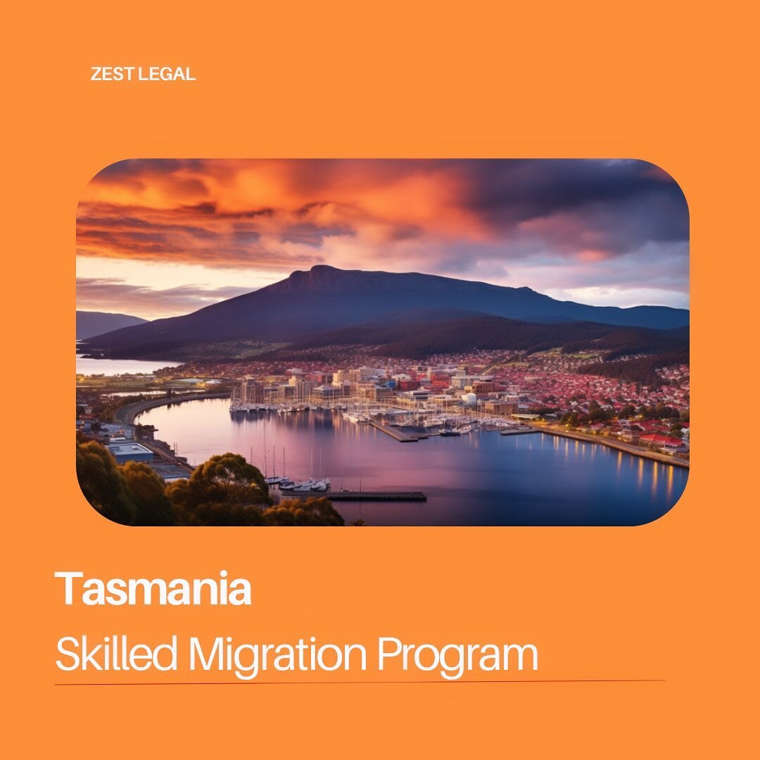 TAS is calling 💭🧡 For immigration advice about visa pathways for Tasmania, reach out to our team of immigration experts on hi@zestlegal.com.au or call 1300079743 🧡✈️

DISCLAIMER: This disclaimer applies to all social media posts from Zest Legal. C