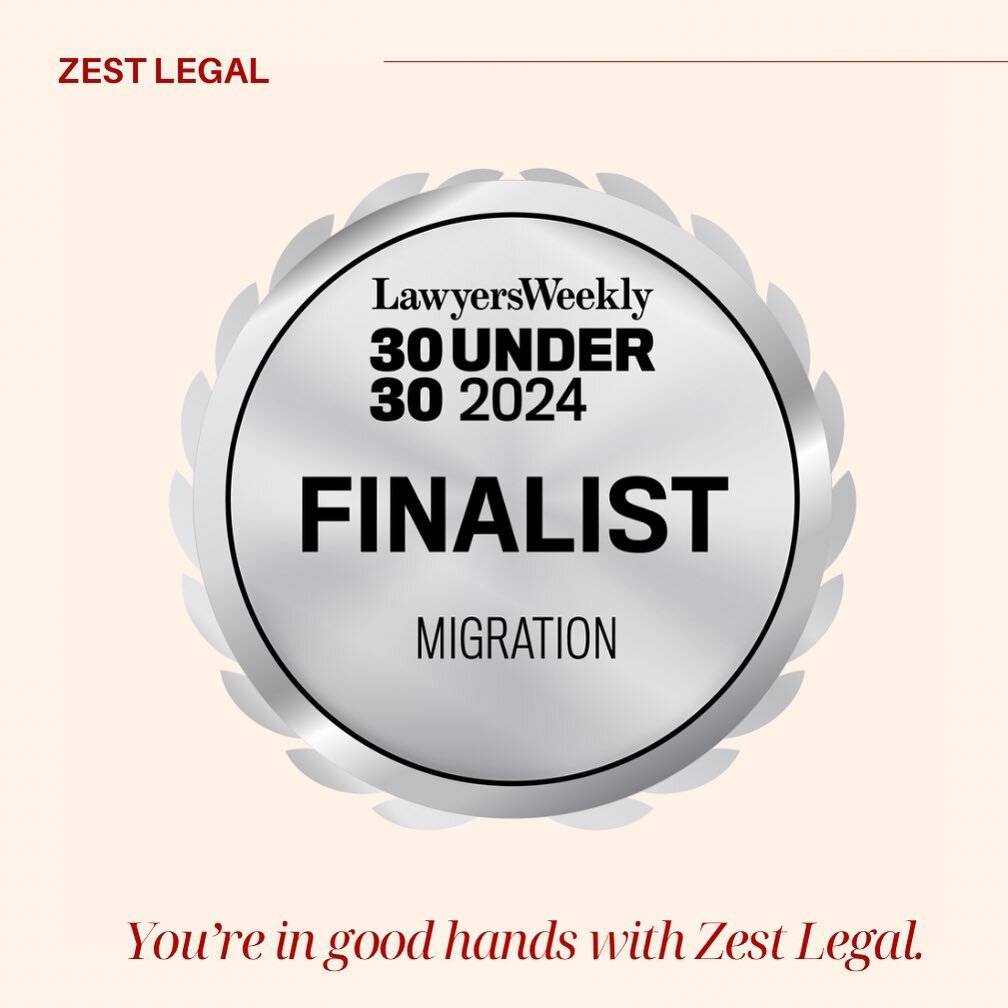 🎉 We&rsquo;re thrilled to share that we&rsquo;ve been named a finalist in the esteemed Lawyers Weekly 30 Under 30 Awards 2024 🎊