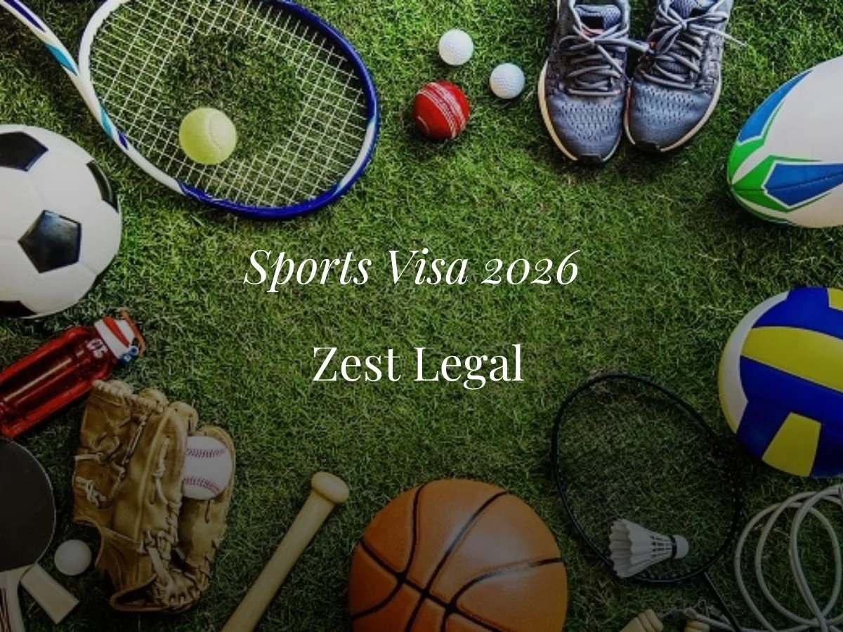 Subclass 408 Sports Visa with Zest Legal