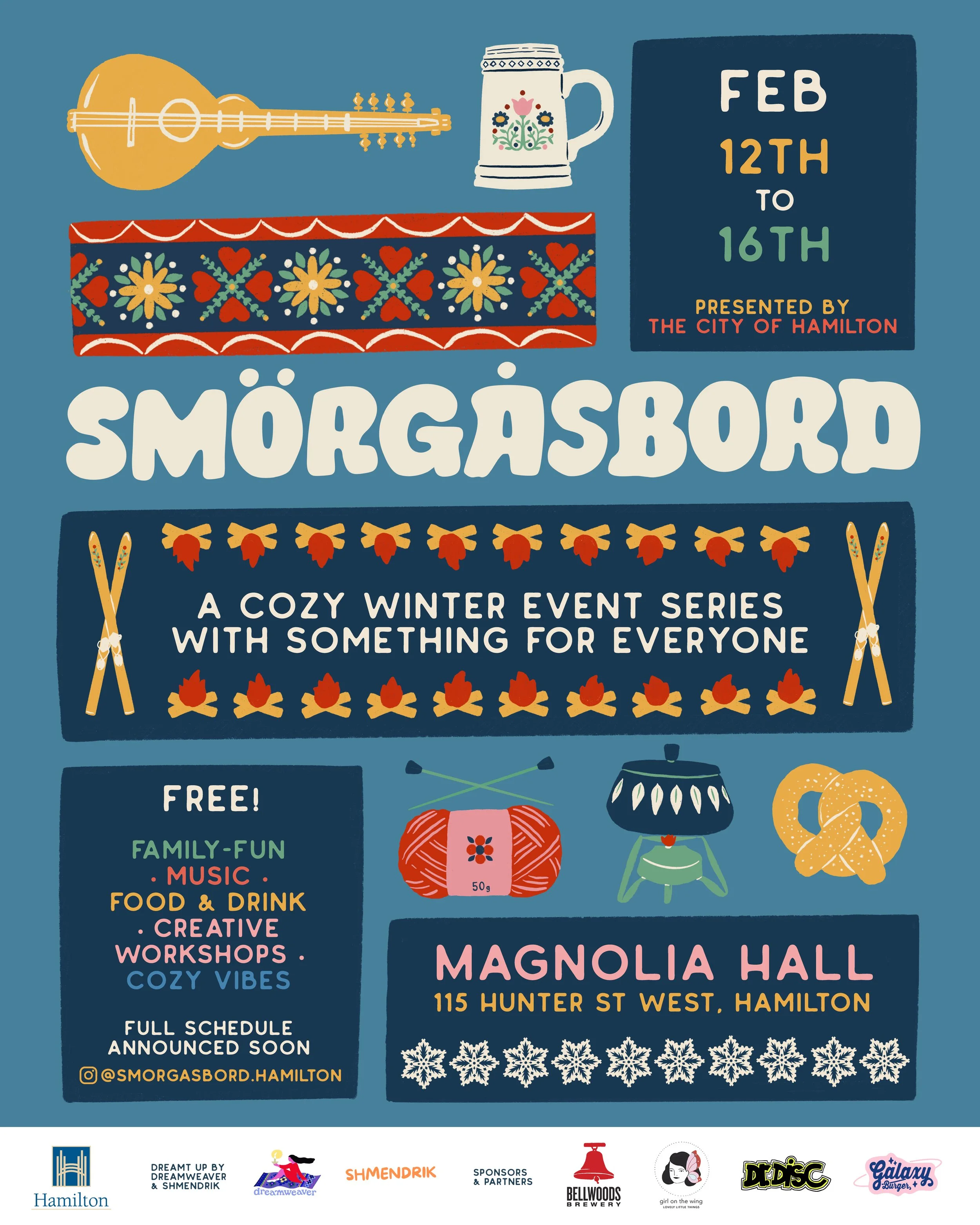 Smörgåsbord at Magnolia Hall - family fun day