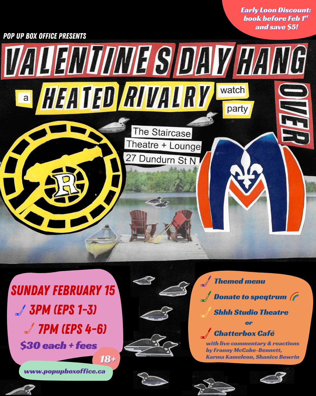 Valentine's Day Hangover: a Heated Rivalry watch party