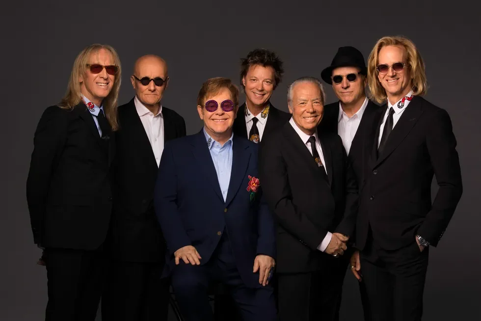 Yellow brick road. Elton John band member returns to Canton for EN-RICH-MENT honor