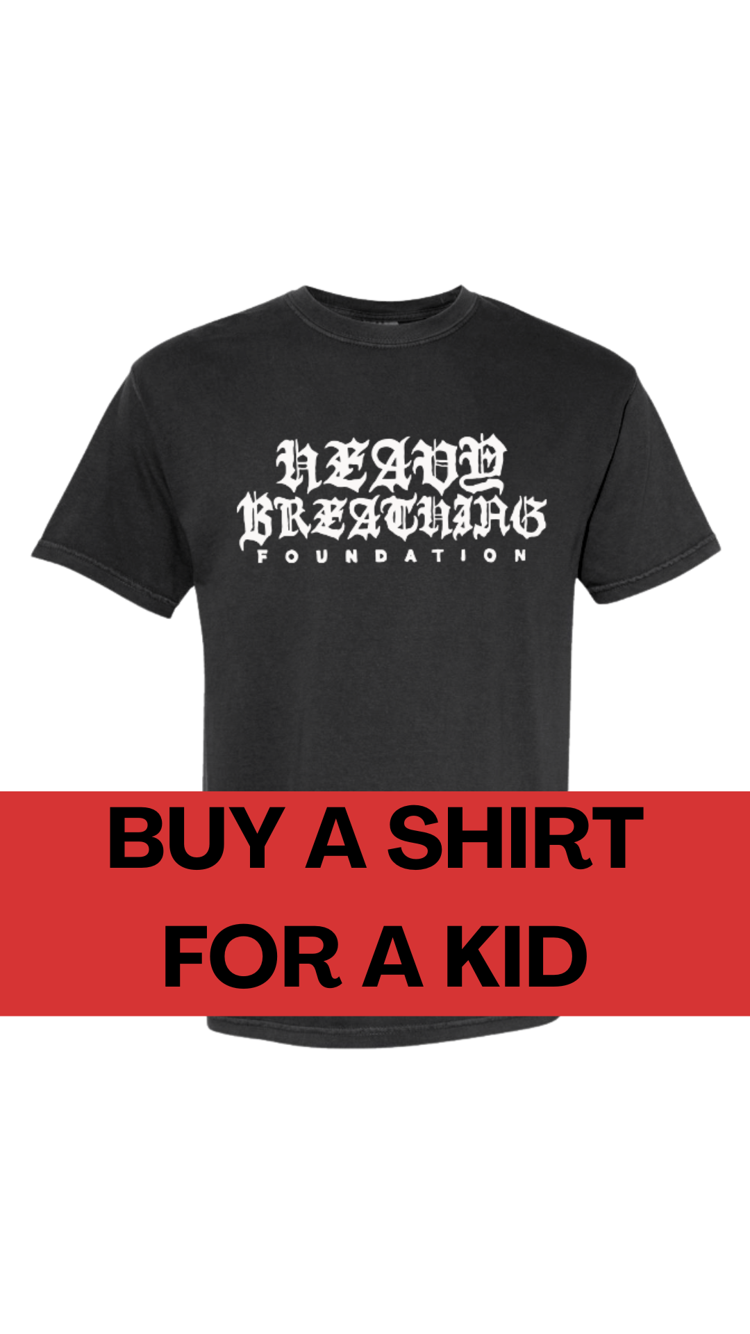 Buy a shirt to donate
