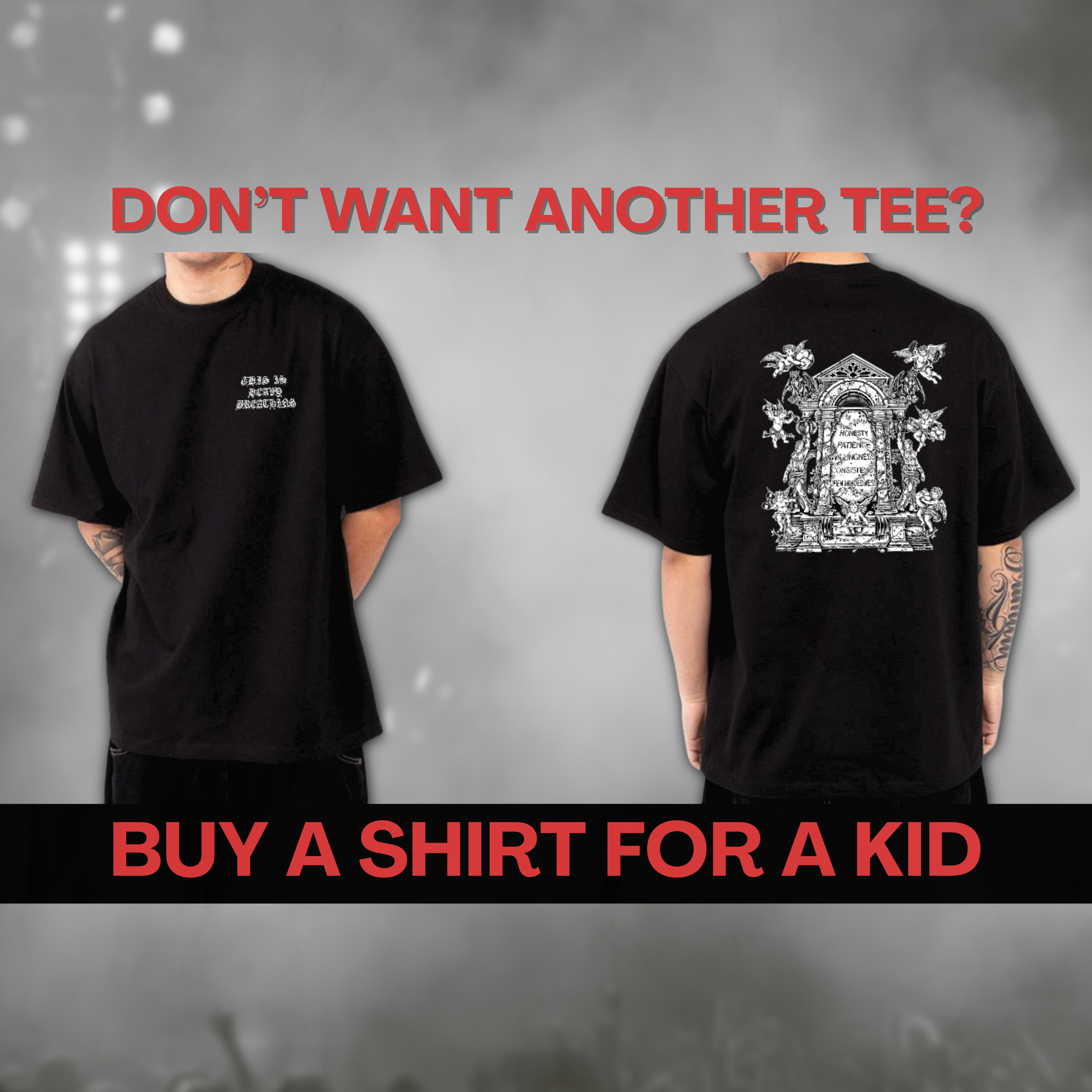 Buy a shirt to donate