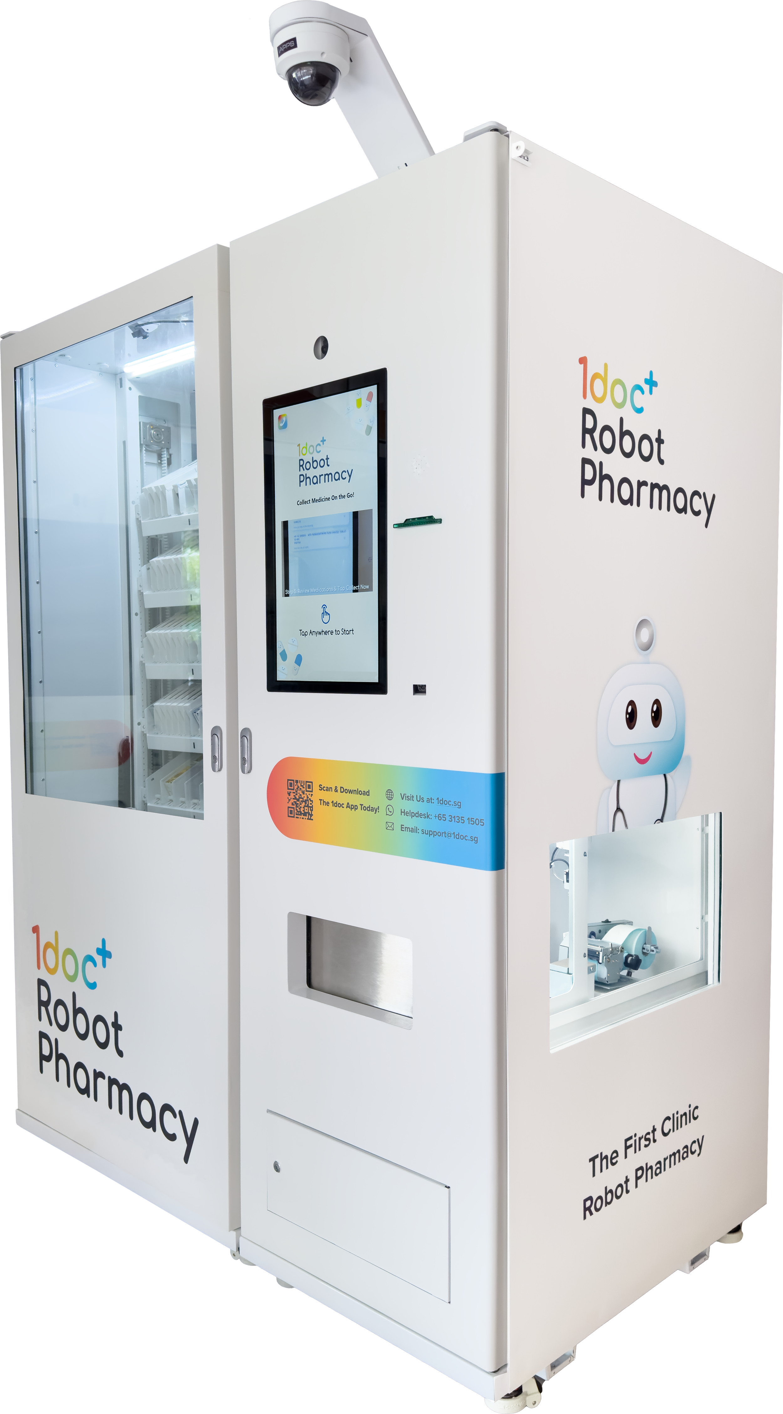 Electronic Medicine Dispensing Machine. 1doc Robot Pharmacy