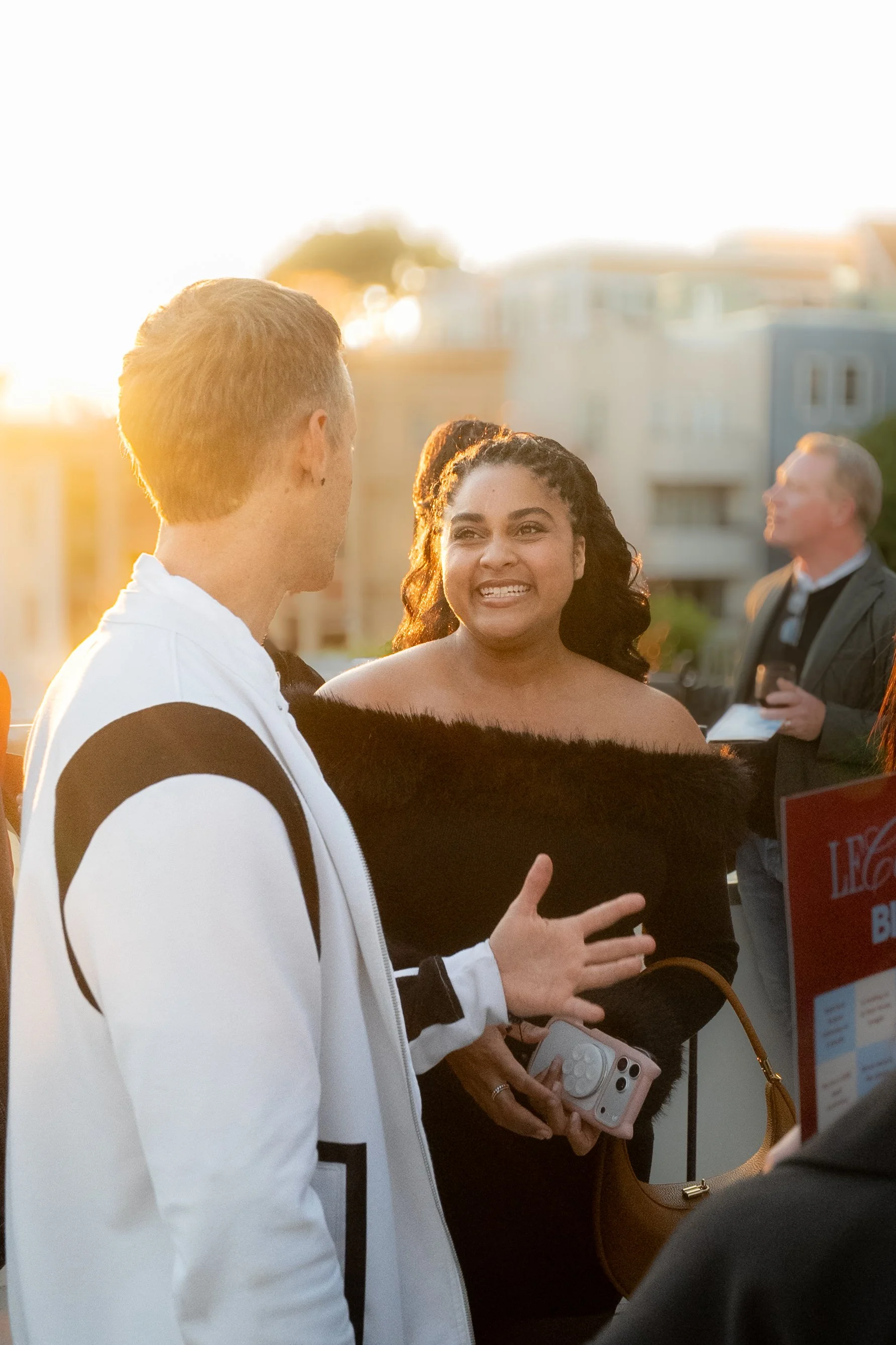 Event photography & short form video for creator networking dinner party in San Francisco Bay Area