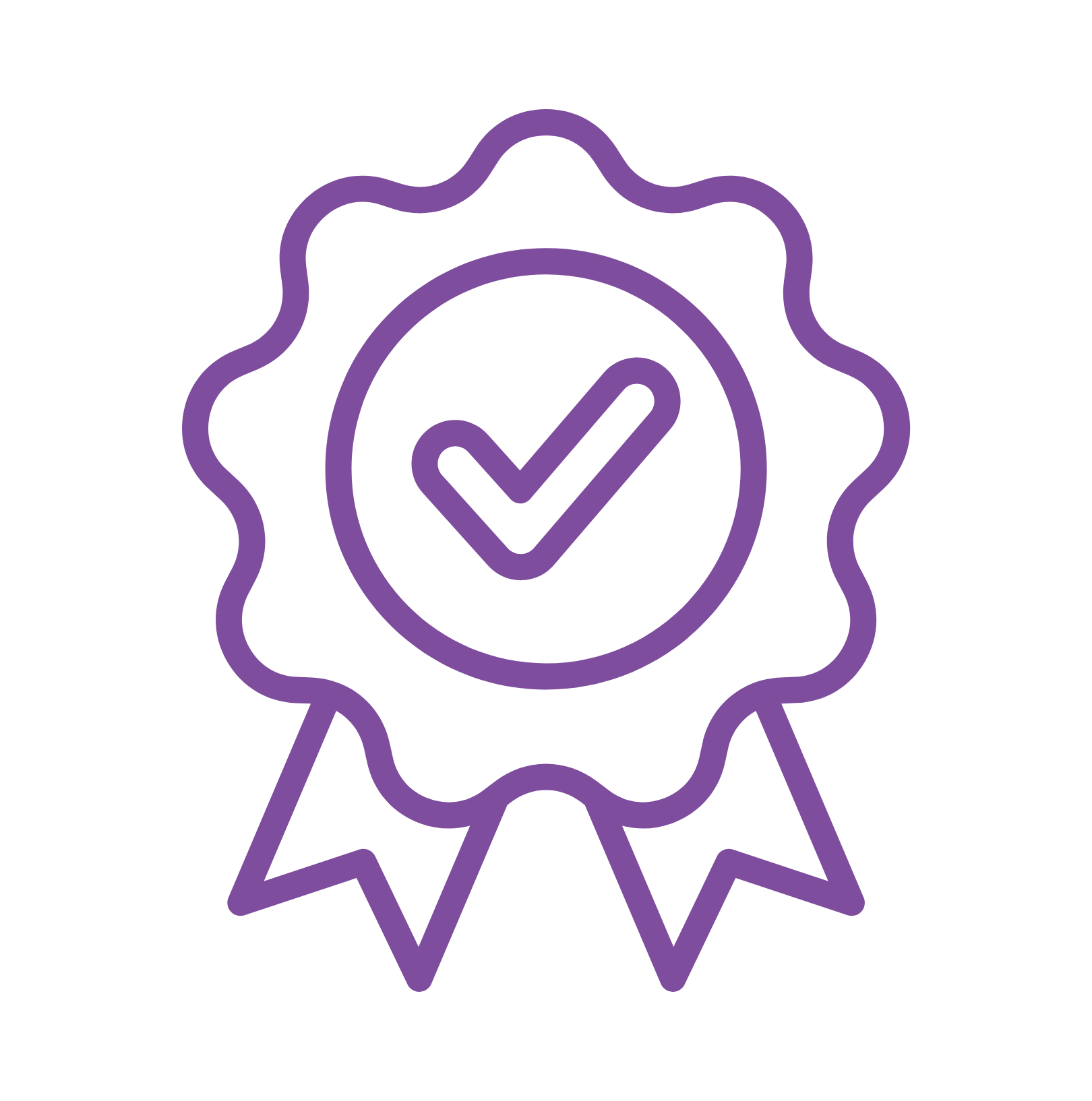 Badge icon represents authenticity, honest posing feedback and accountability in TPB coaching.