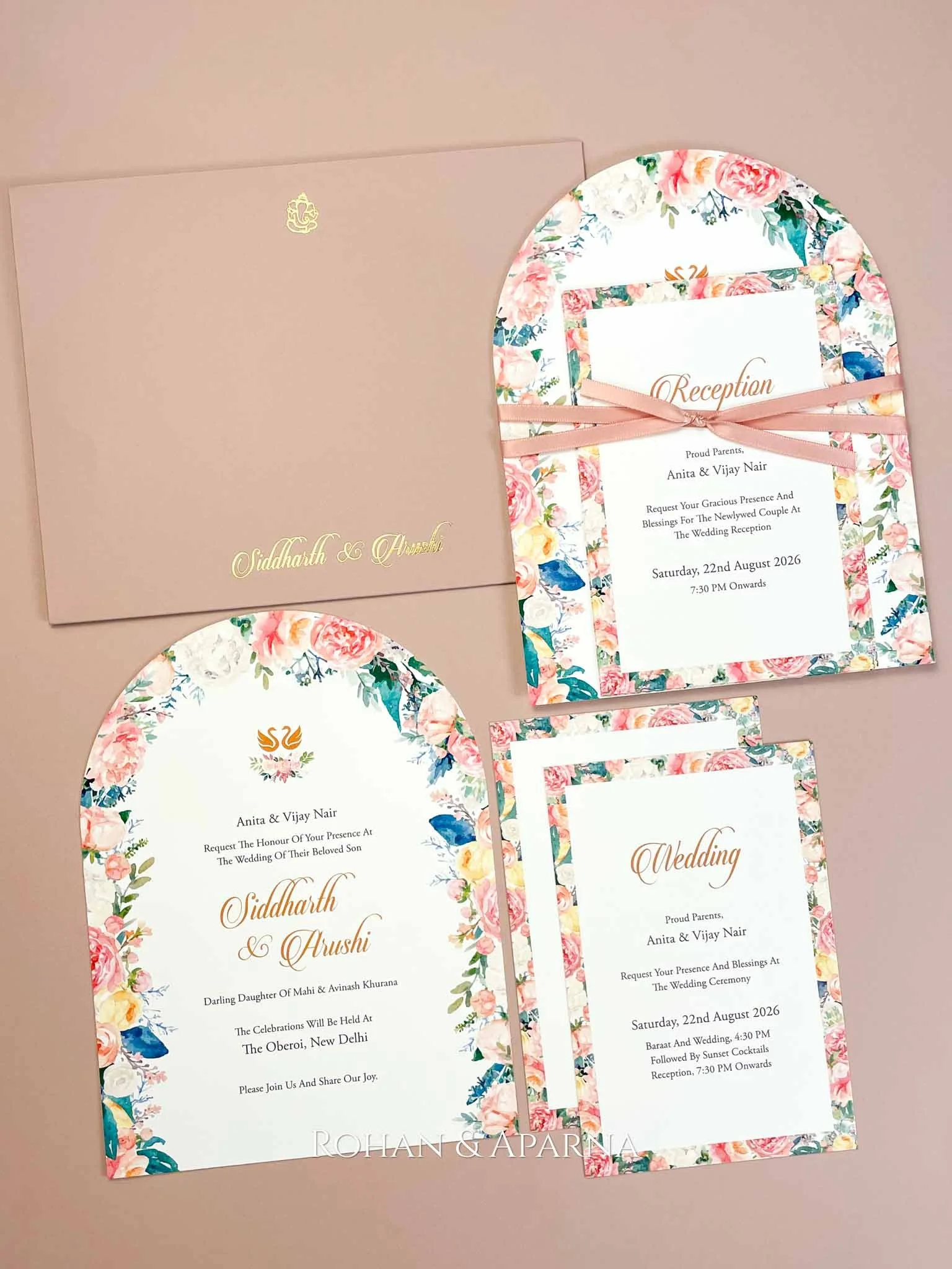 Floral Entrance Arch Style