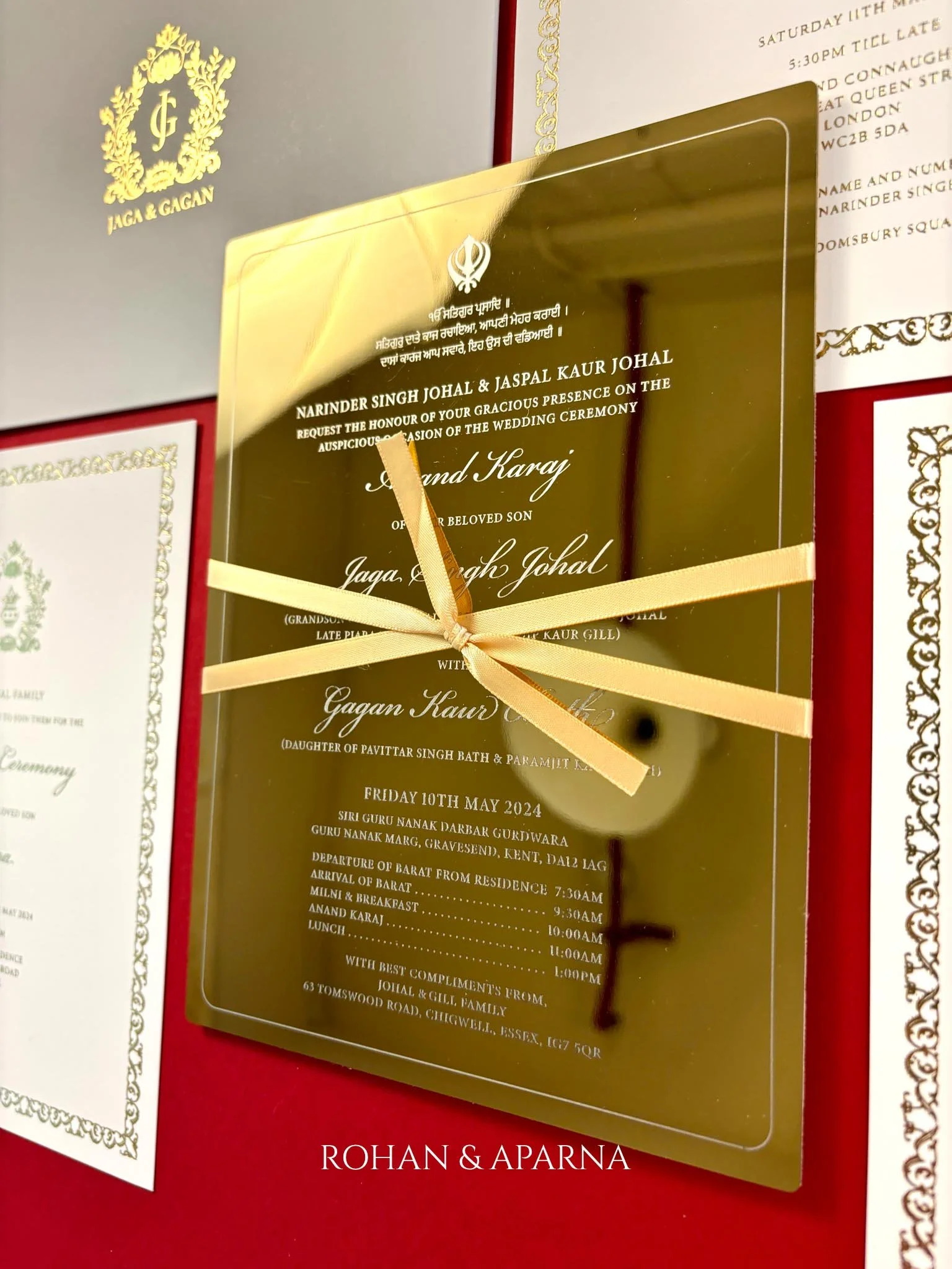 Golden Metal Invitation with Suede Back-10.jpg