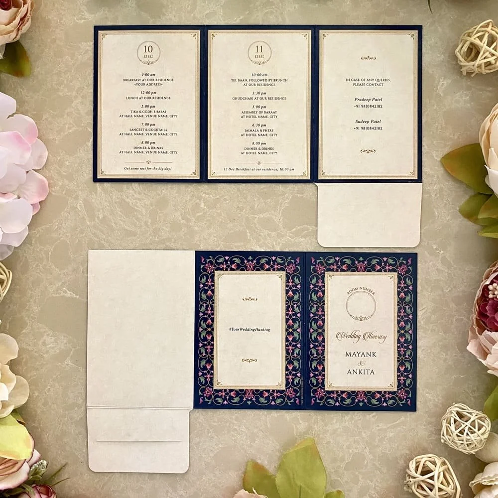 Room Key Holder with Itinerary