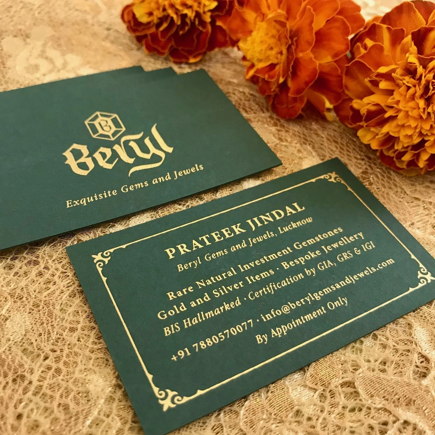 Beryl Gems Business Cards