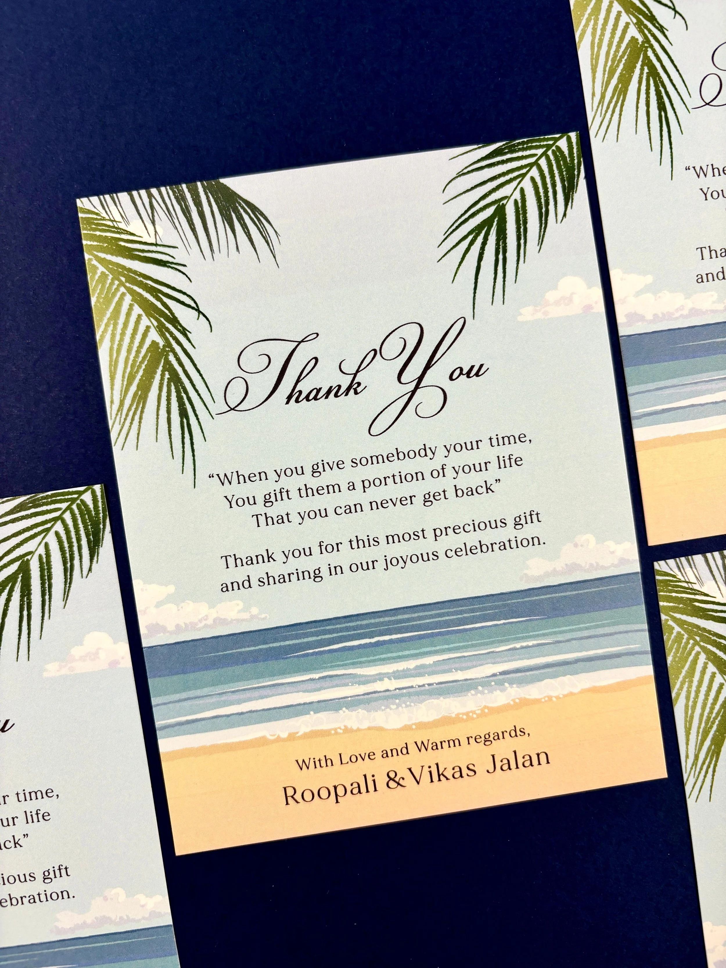 Thank You Note Printed