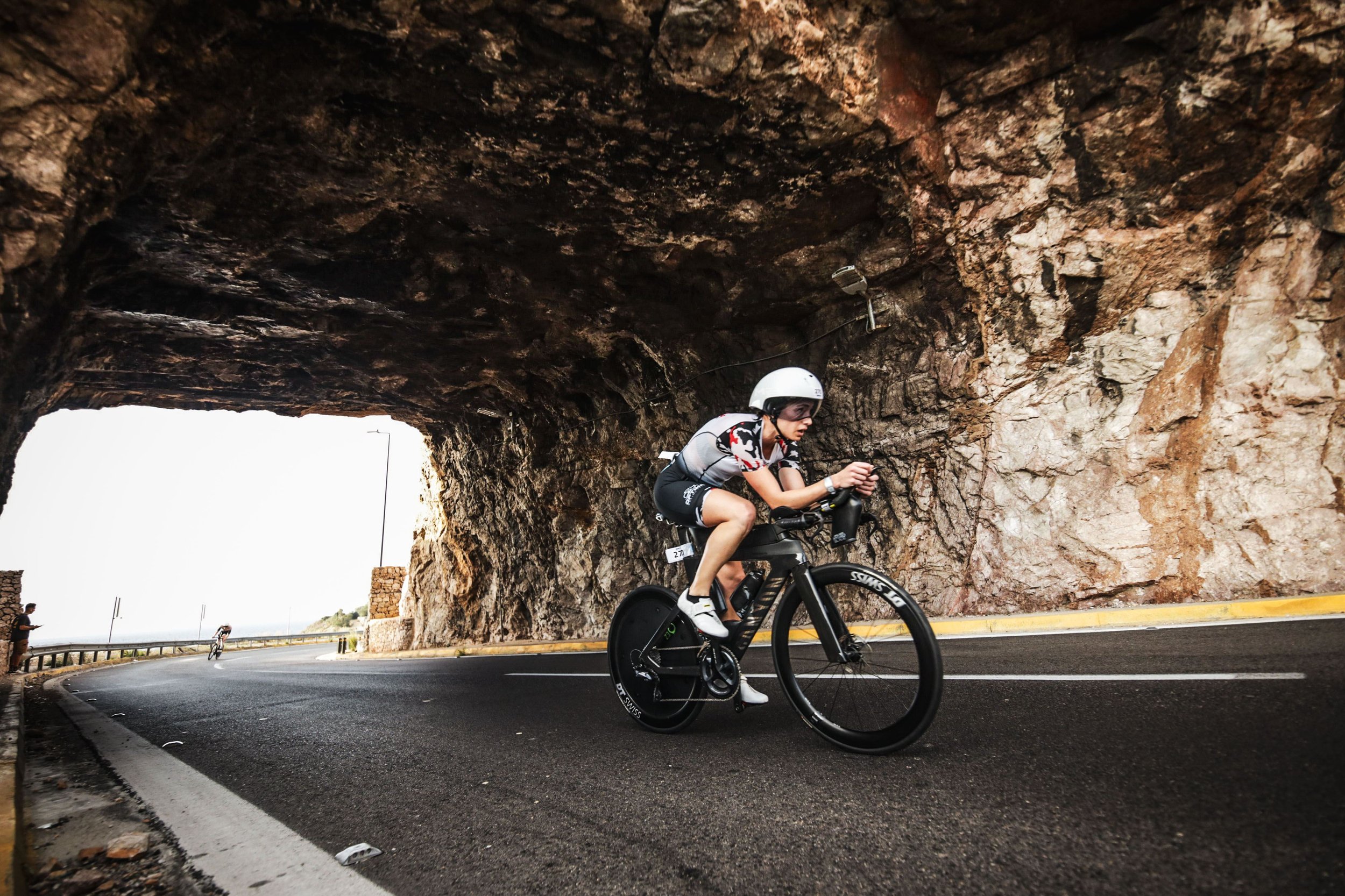 under the tunnel