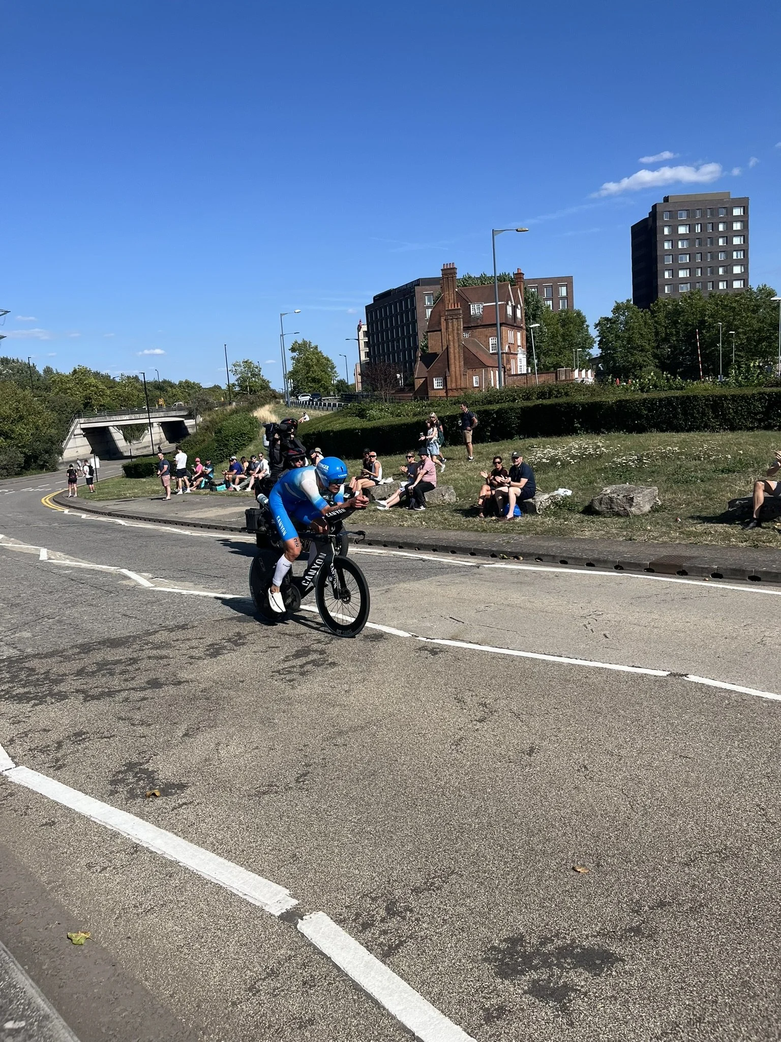 Rico smashing the bike
